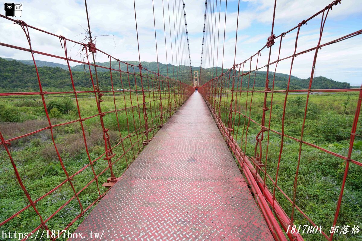 【宜蘭。大同】寒溪吊橋。宜蘭縣最長、最美的鋼索吊橋 @1817BOX部落格