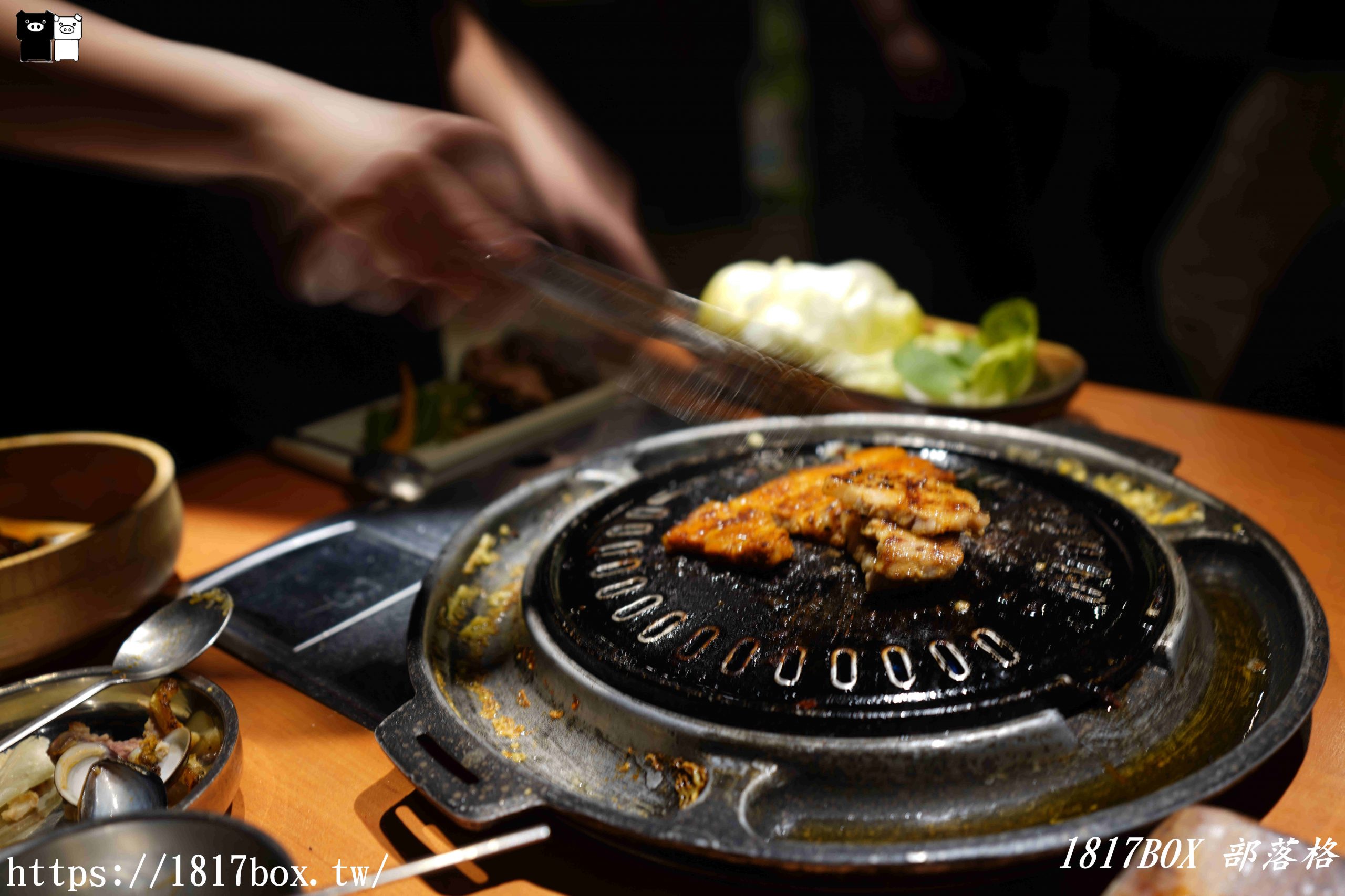 【台北。松山】娘子韓食-韓式燒肉-市民總店。小八色烤肉。桌邊烤肉服務