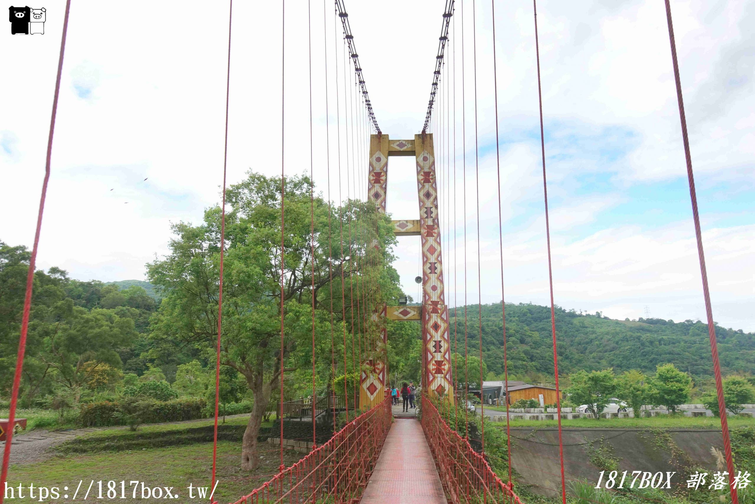 【宜蘭。大同】寒溪吊橋。宜蘭縣最長、最美的鋼索吊橋 @1817BOX部落格