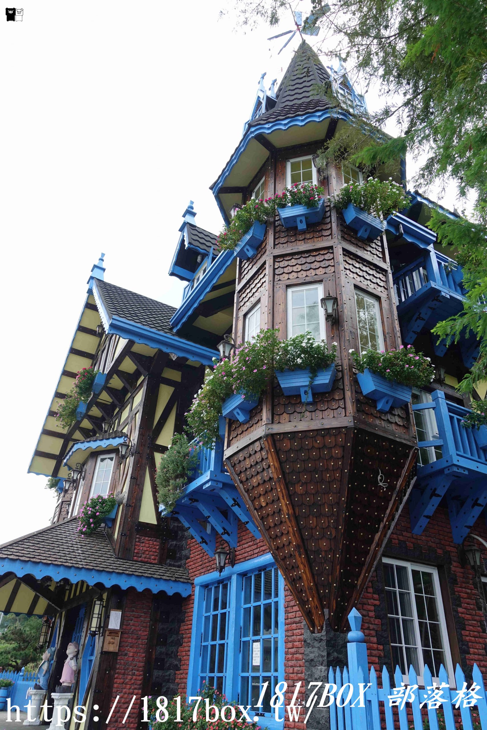 【南投。埔里】埔里遊客中心旁。歐洲風格童話城堡