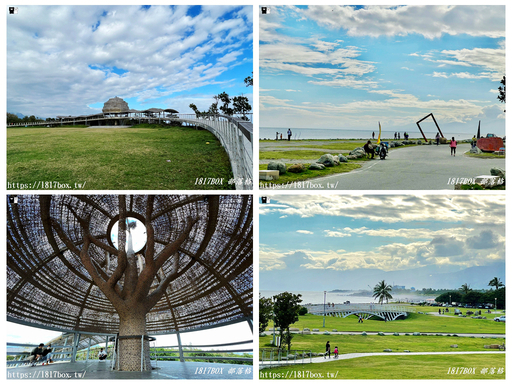 台東市 海濱公園 國際地標 向陽樹 吹著徐徐海風 欣賞廣闊無際的太平洋 1817box部落格