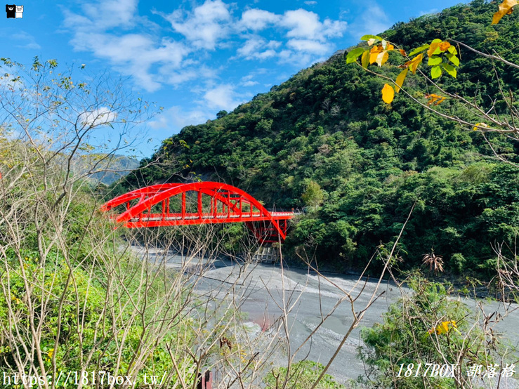 【台東。延平】紅葉紅橋野溪溫泉。台灣最容易親近的露天溫泉之一