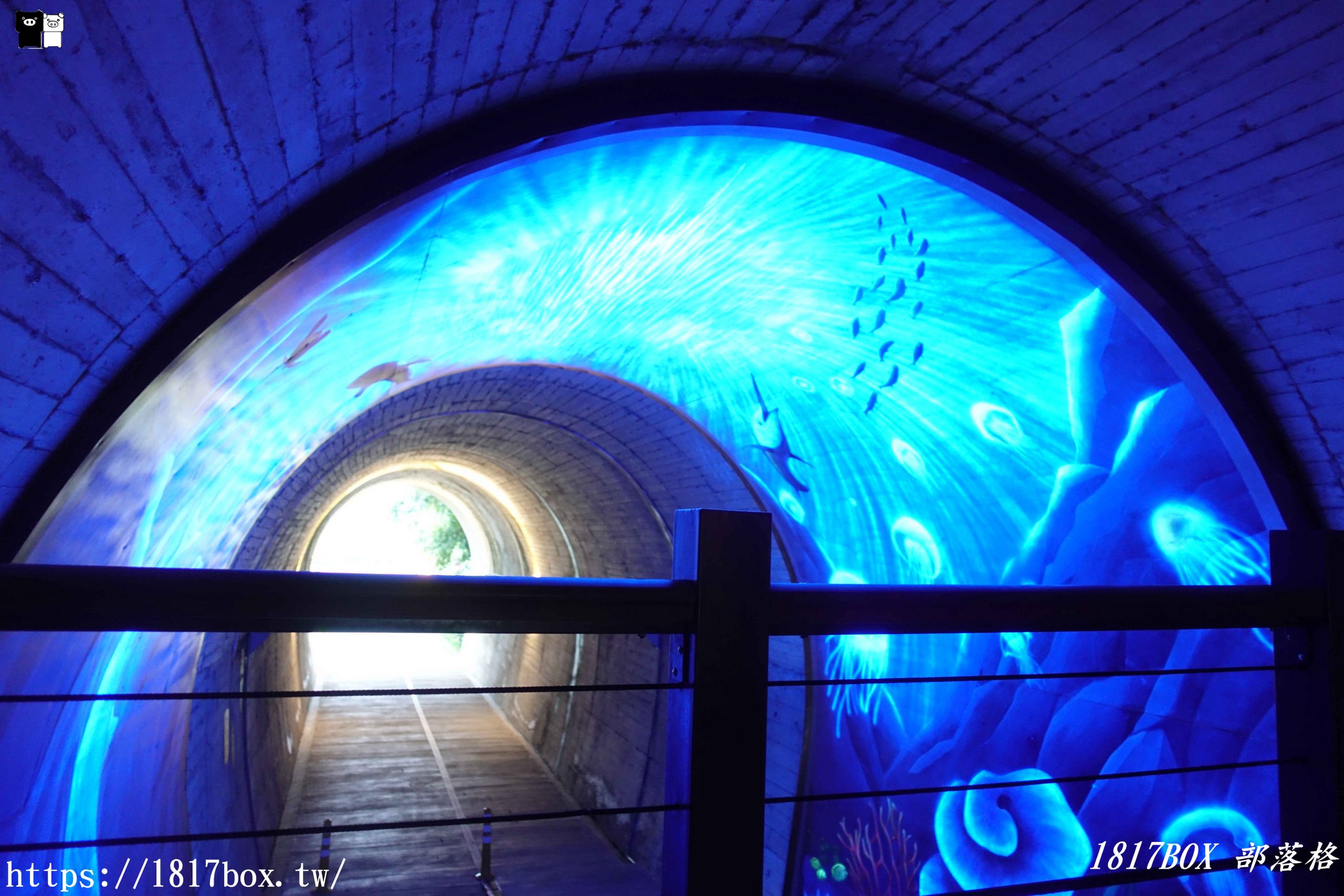 【宜蘭。蘇澳】台鐵舊隧道。蘇東隧道。3D深海世界彩繪。南方澳山海漫遊 @1817BOX部落格