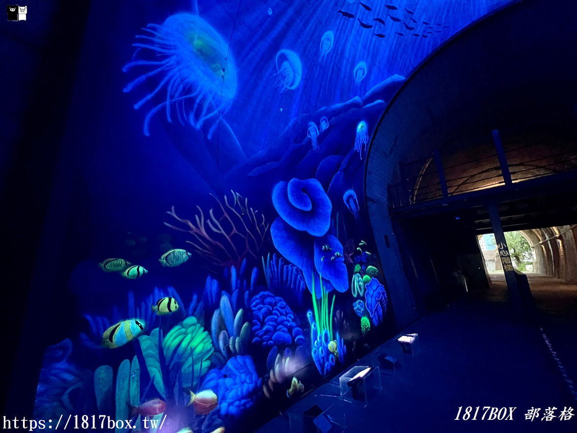 【宜蘭。蘇澳】台鐵舊隧道。蘇東隧道。3D深海世界彩繪。南方澳山海漫遊