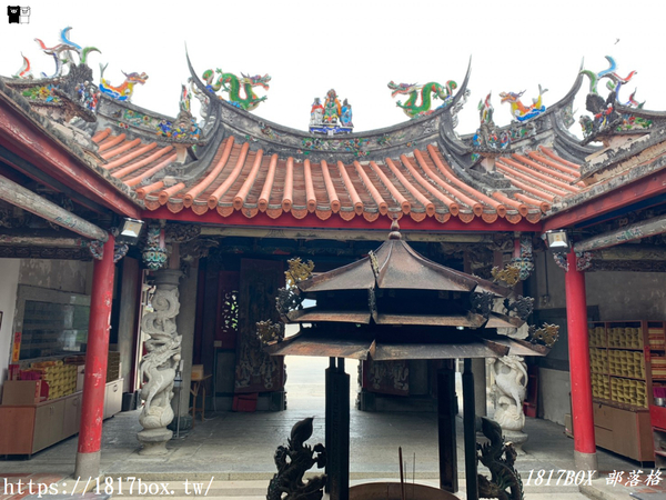 【嘉義。新港】二百多年國定古蹟。笨港水仙宮。全臺最美麗白色山牆的寺廟