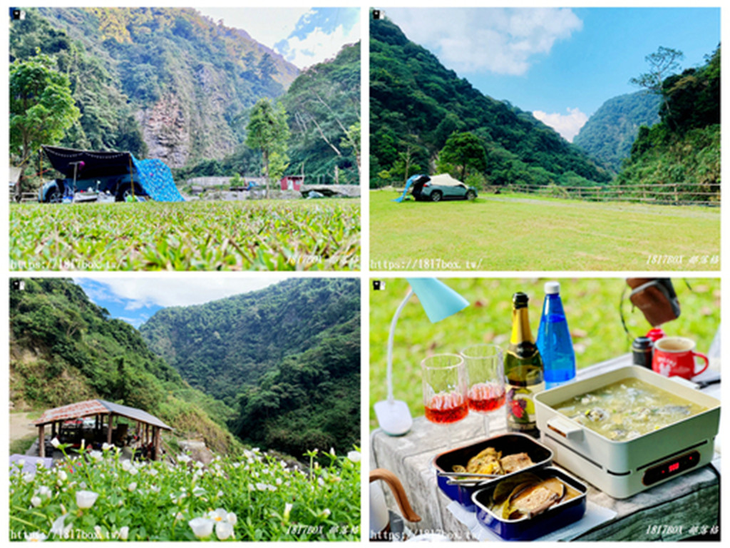 【南投。信義】車泊旅行。美麗的山谷。雙龍部落後山。伊希岸香魚農場。露營趣 @1817BOX部落格