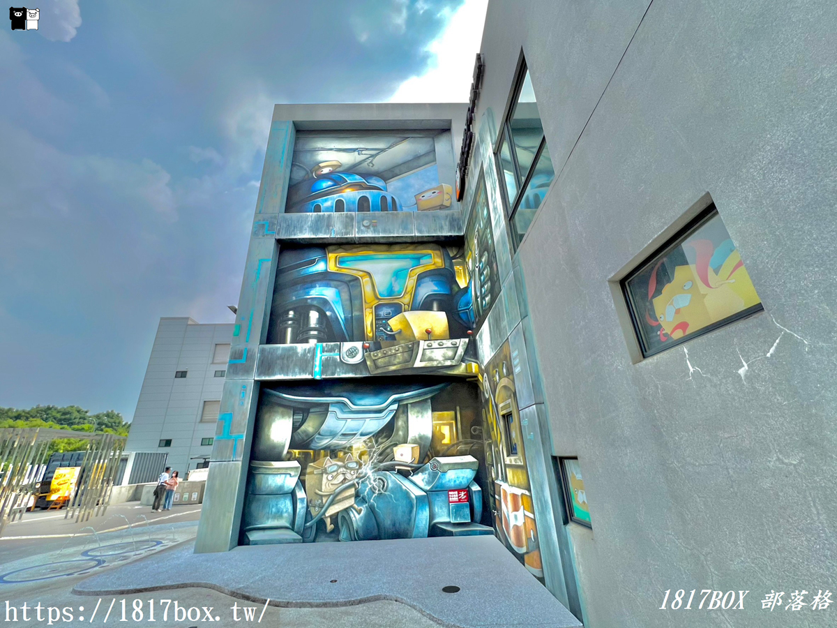 【嘉義。大林】老楊方城市觀光工廠。3D科技彩繪牆。星球樂園遊戲。老楊方塊酥