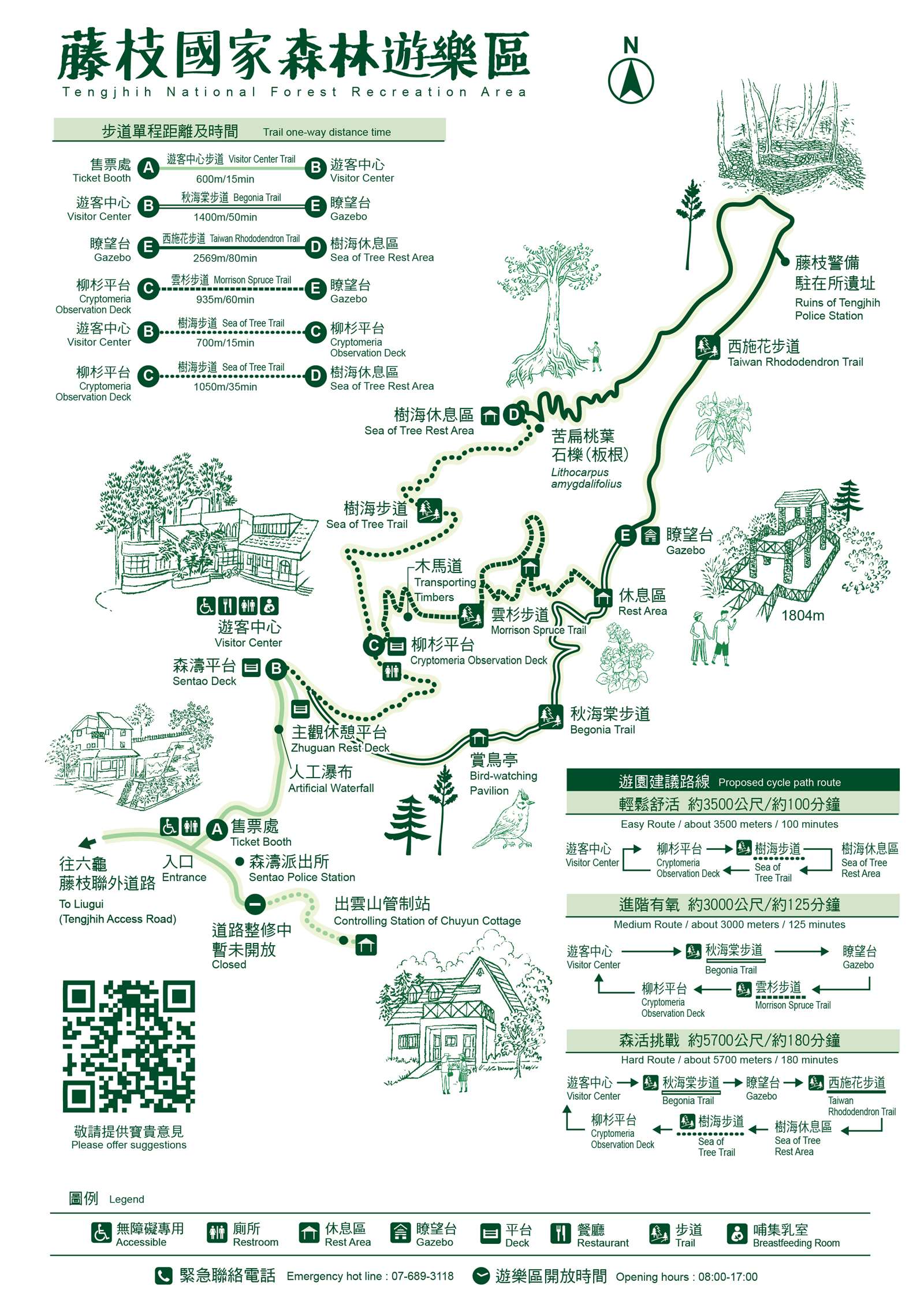 【高雄。桃源】藤枝國家森林遊樂區。迎賓步道＆樹海步道。風景分享