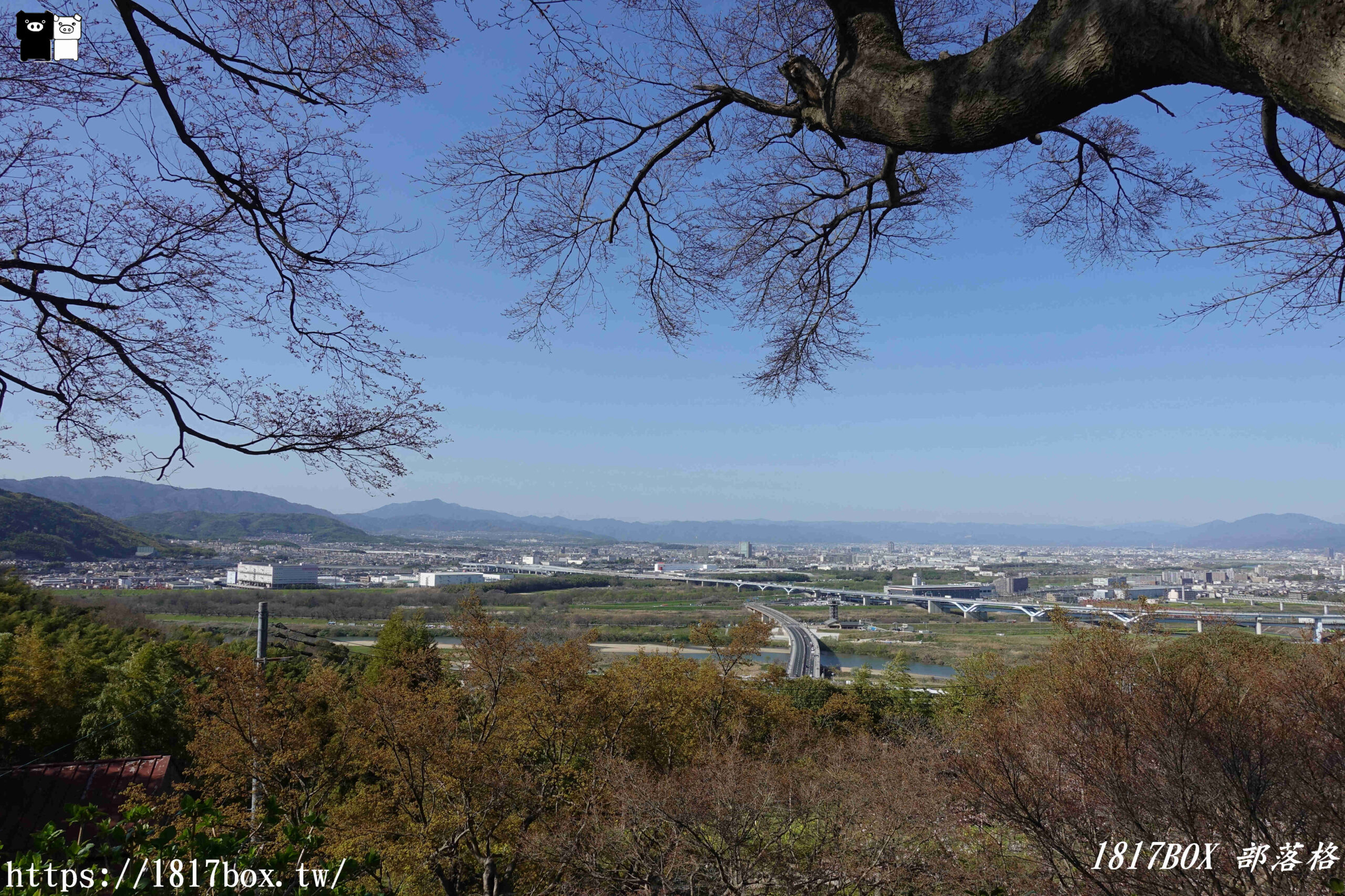 【京都景點】京阪電車。男山展望台。石清水八幡宮展望台。大自然壯麗景色盡收眼底