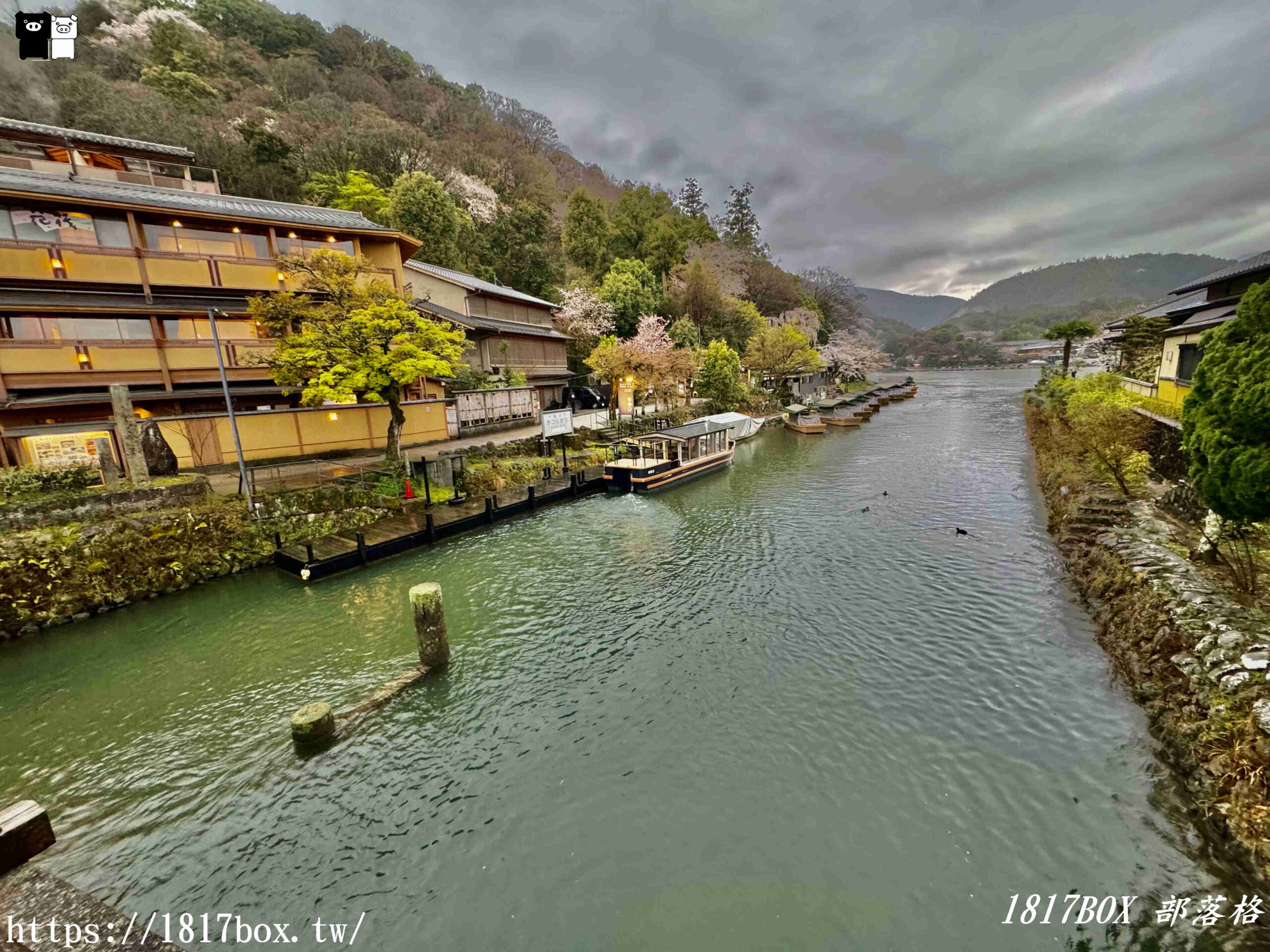 【京都景點】渡月橋。屋形船。嵐山公園。體驗日本四季風情。自然景色優美