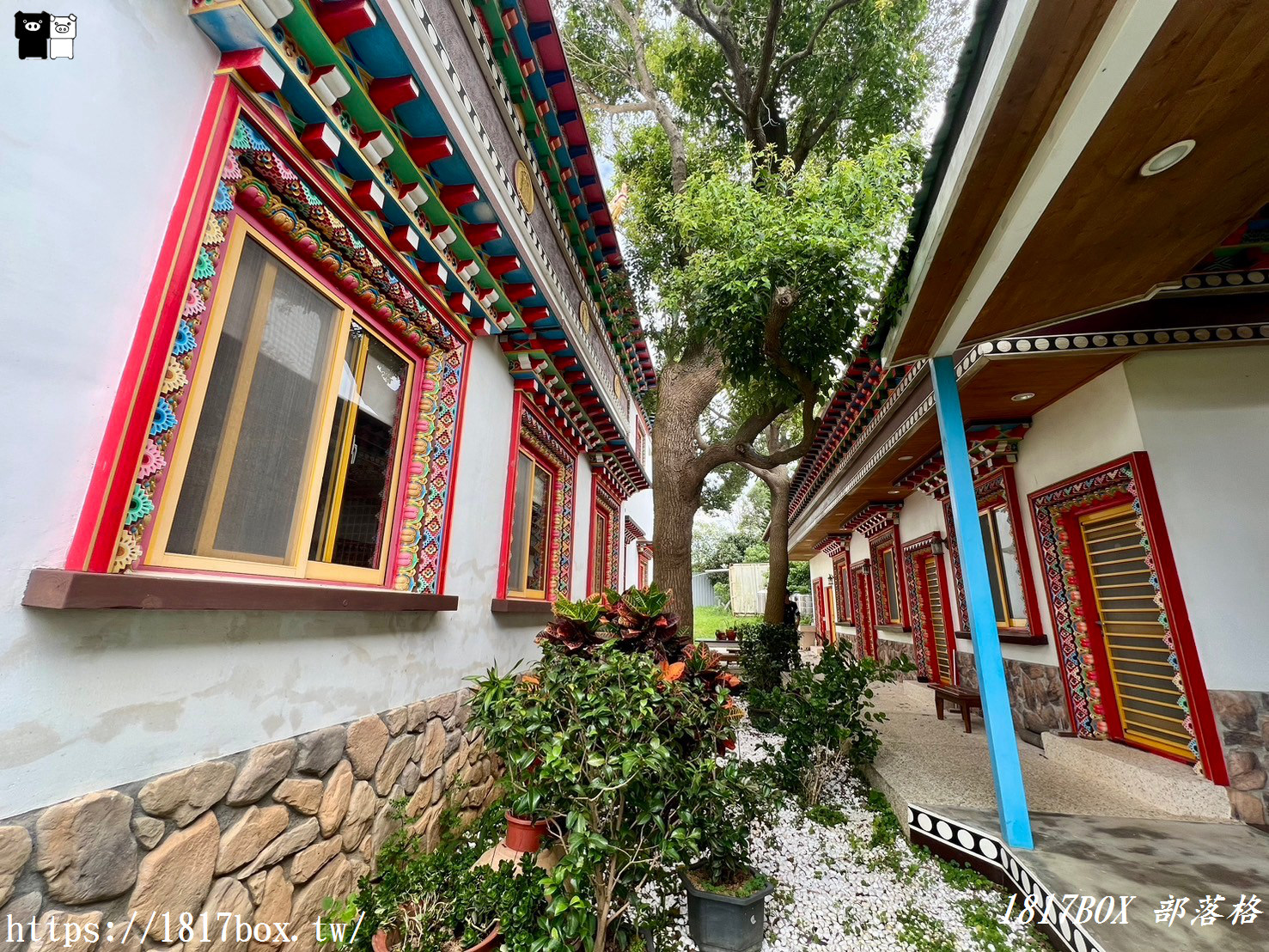 【苗栗。後龍】台灣桑耶寺。五彩西藏風馬旗。免門票賞異國風情