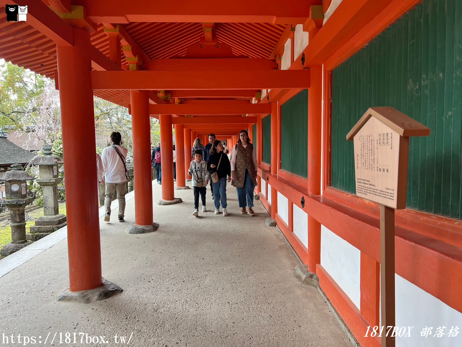 【奈良景點】春日大社。有著朱紅色建築＆美麗紫藤花。世界文化遺產