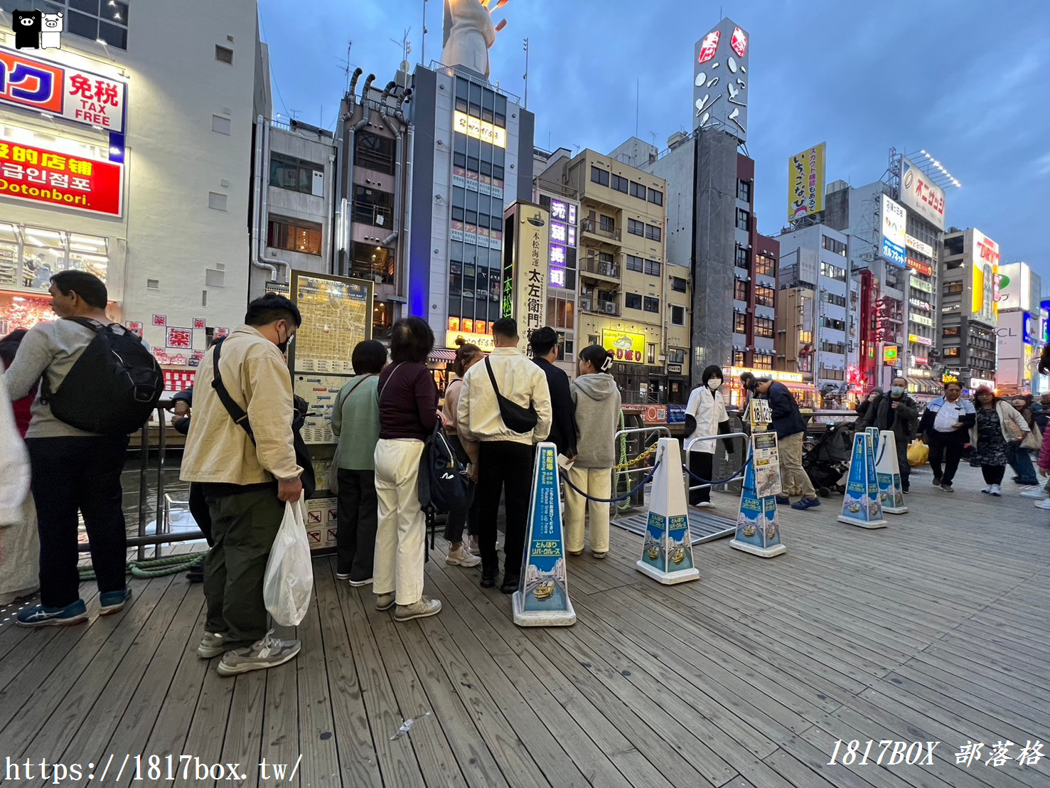 【大阪景點】道頓堀水上觀光船。輕鬆享受水上漫遊的迷你觀光船之旅