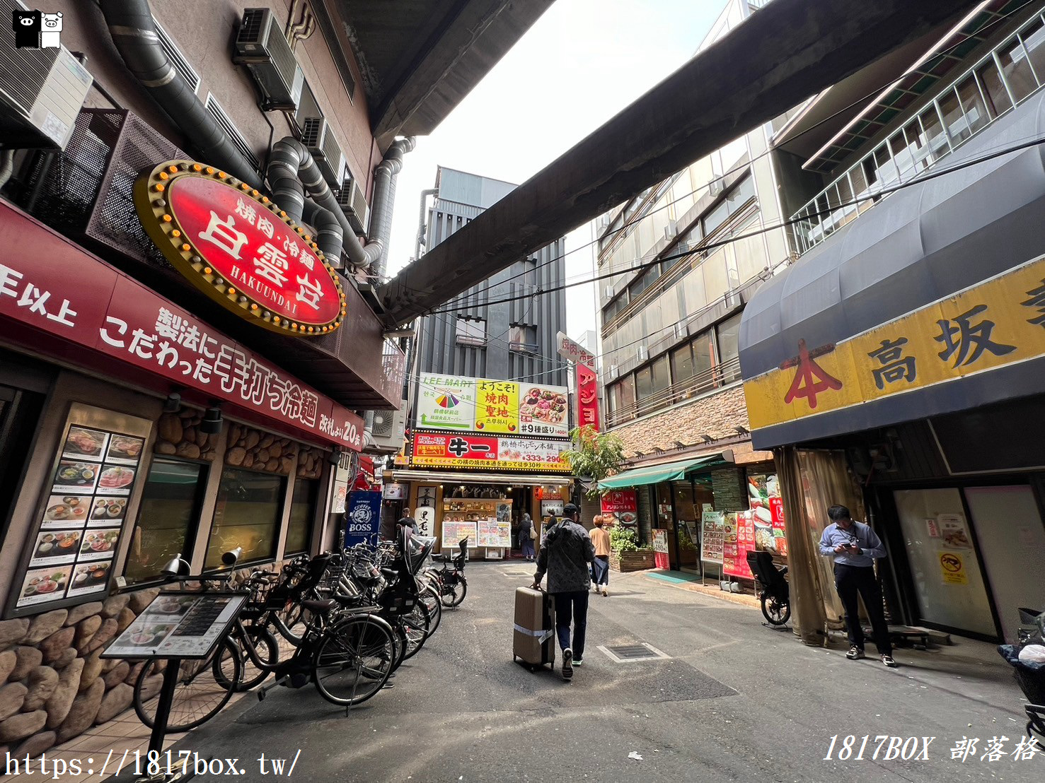 【大阪美食】鶴橋風月 本店。大阪燒桌邊服務。JR鶴橋站附近美食