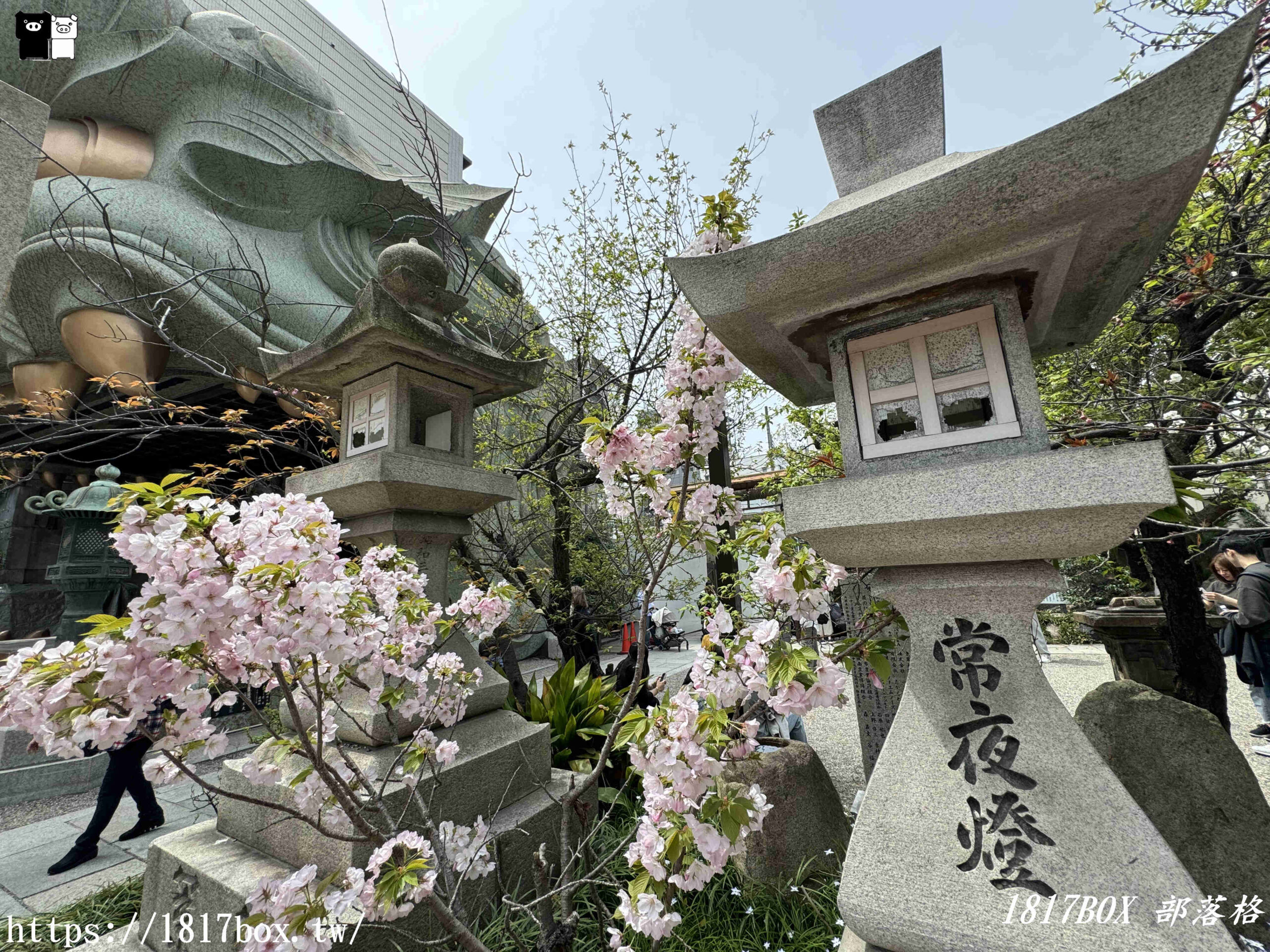 【大阪景點】難波八阪神社。巨大獅子殿。令人印象深刻的力量場所