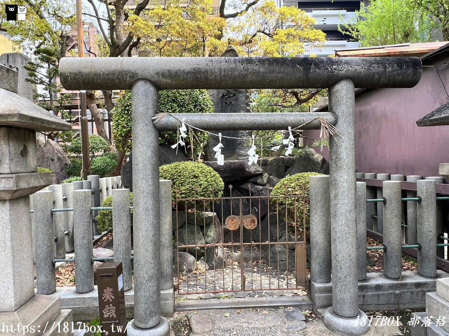 【大阪景點】難波八阪神社。巨大獅子殿。令人印象深刻的力量場所