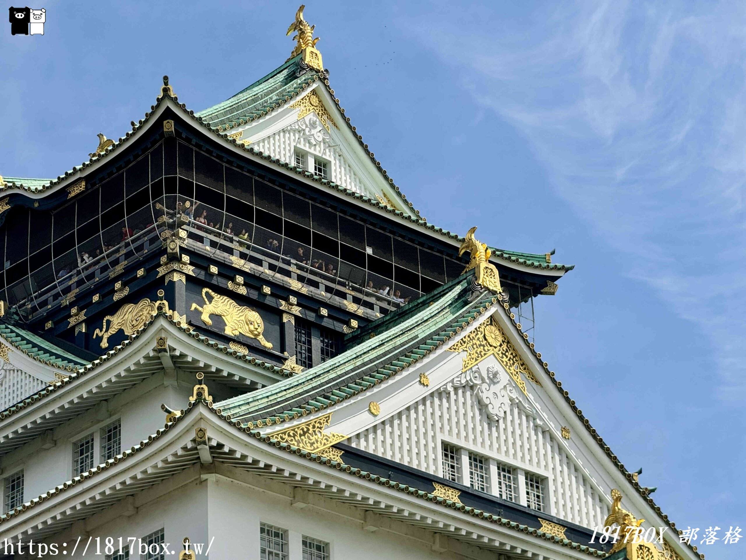 【大阪景點】絕美大阪城公園。一年四季繁花圍繞。大阪城天守閣。太閣大人的城堡