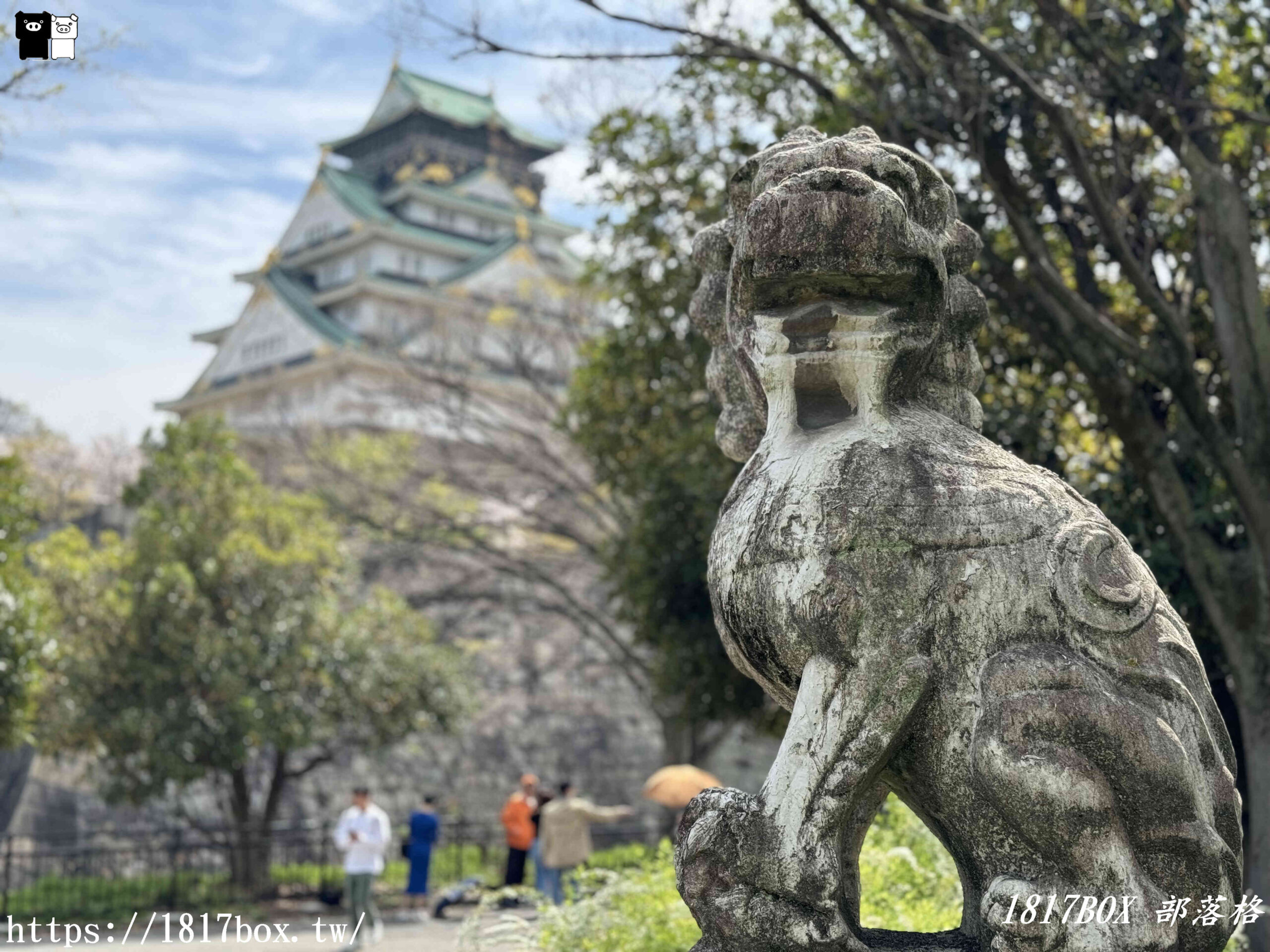 【大阪景點】絕美大阪城公園。一年四季繁花圍繞。大阪城天守閣。太閣大人的城堡