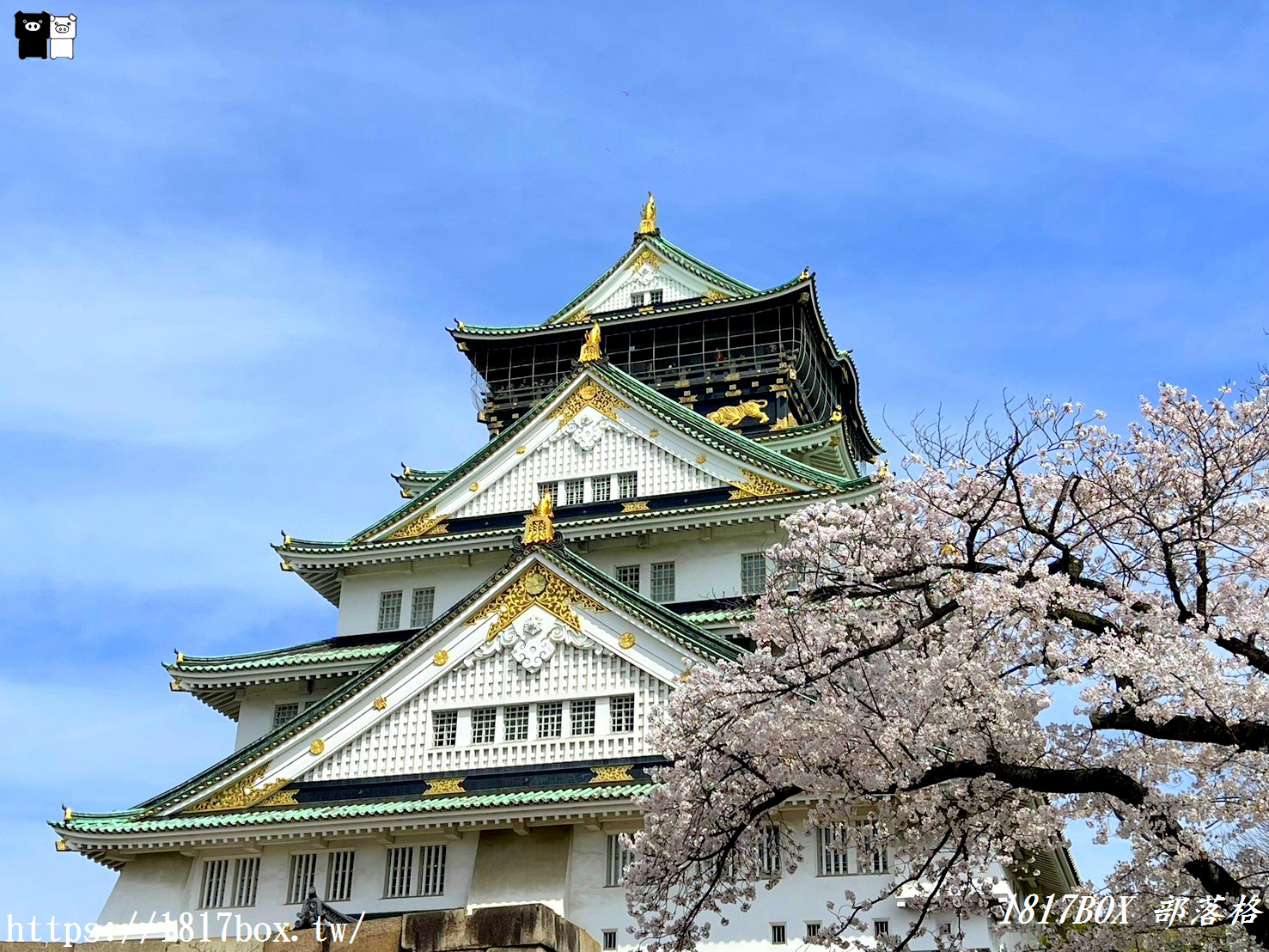 【大阪景點】絕美大阪城公園。一年四季繁花圍繞。大阪城天守閣。太閣大人的城堡