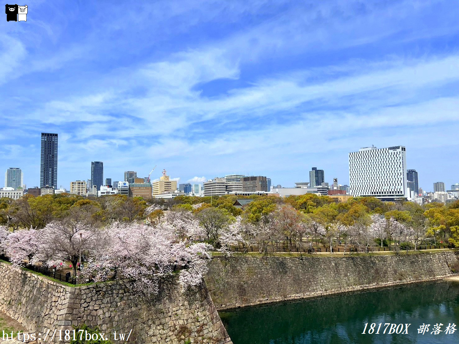 【大阪景點】絕美大阪城公園。一年四季繁花圍繞。大阪城天守閣。太閣大人的城堡