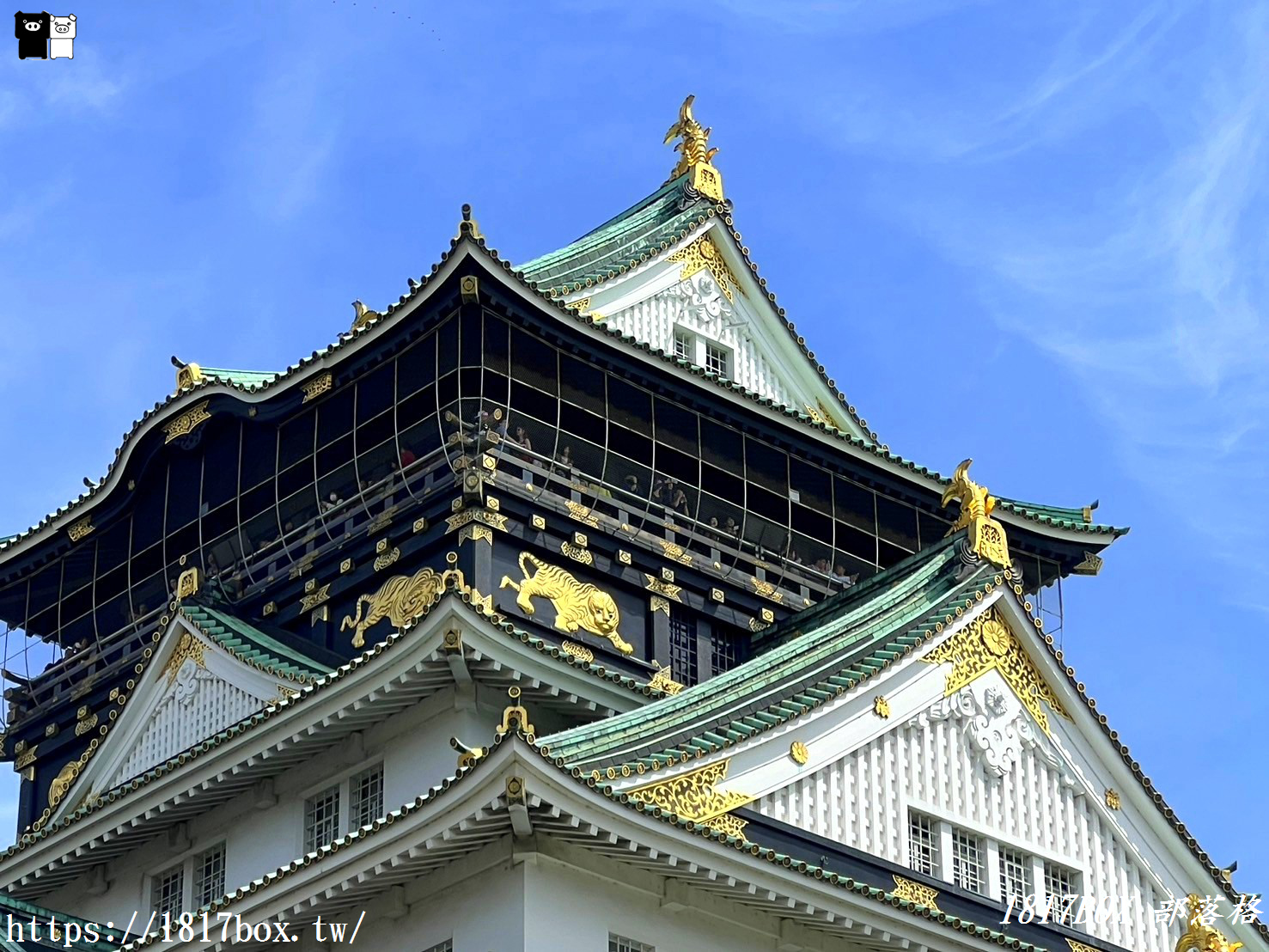 【大阪景點】絕美大阪城公園。一年四季繁花圍繞。大阪城天守閣。太閣大人的城堡