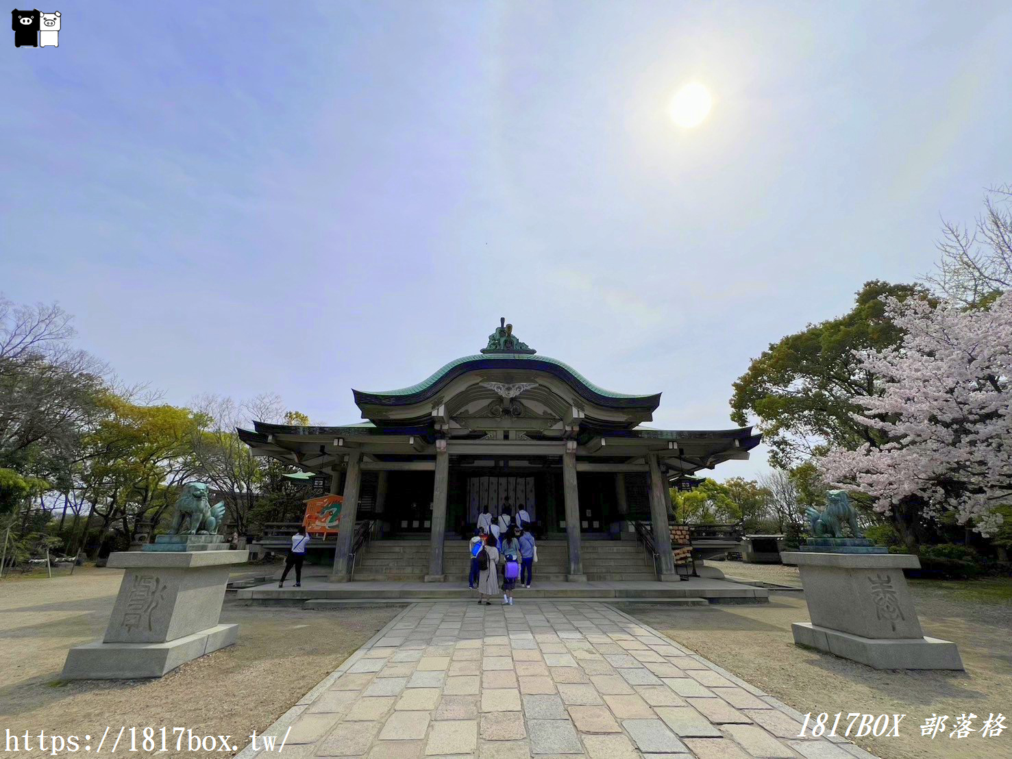 【大阪景點】豐國神社。位於大阪城境內的神社