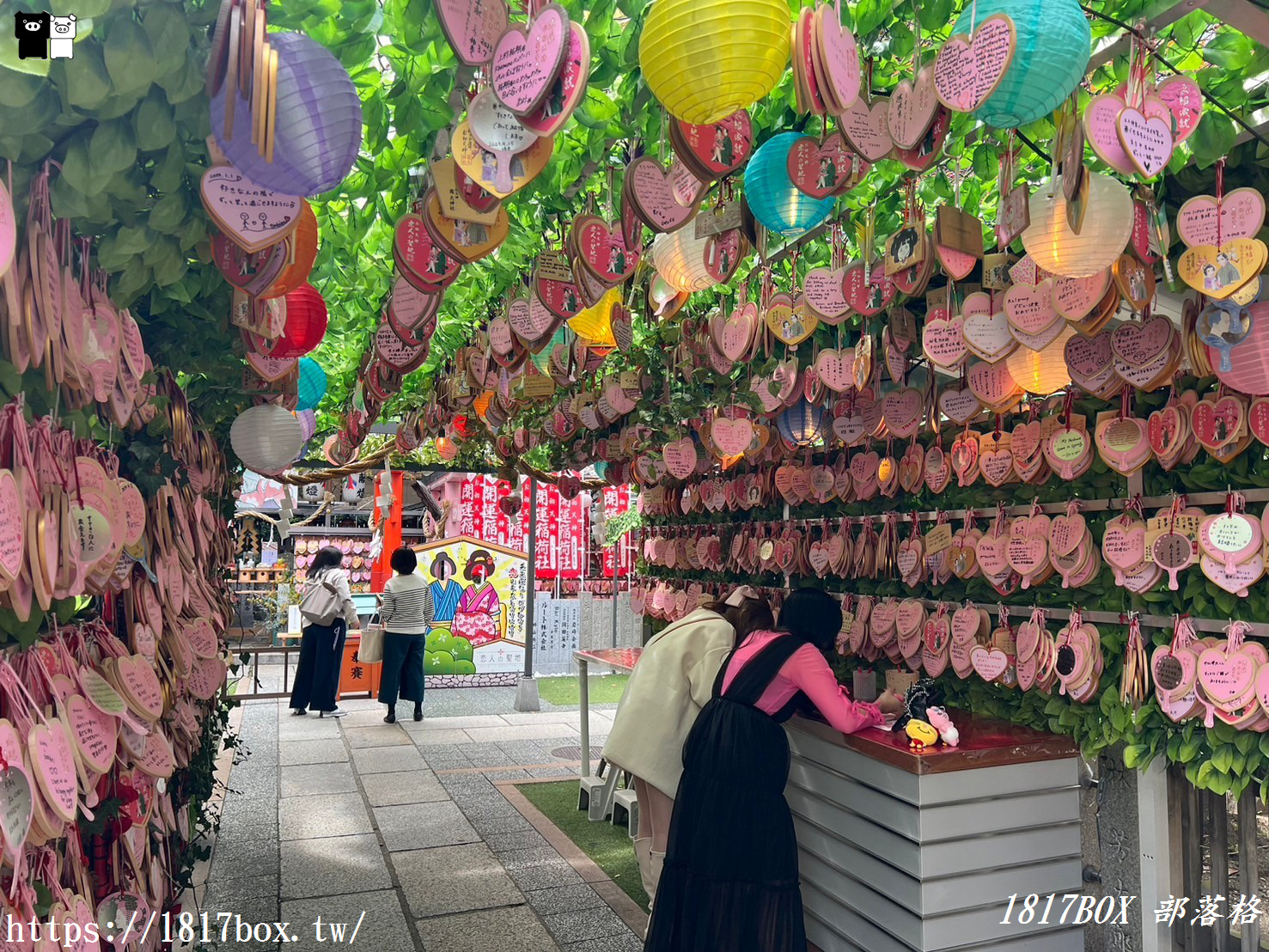 【大阪景點】露天神社。大阪女孩們心目中最靈驗的戀愛神社。阿初天神。大阪最知名的戀愛神社