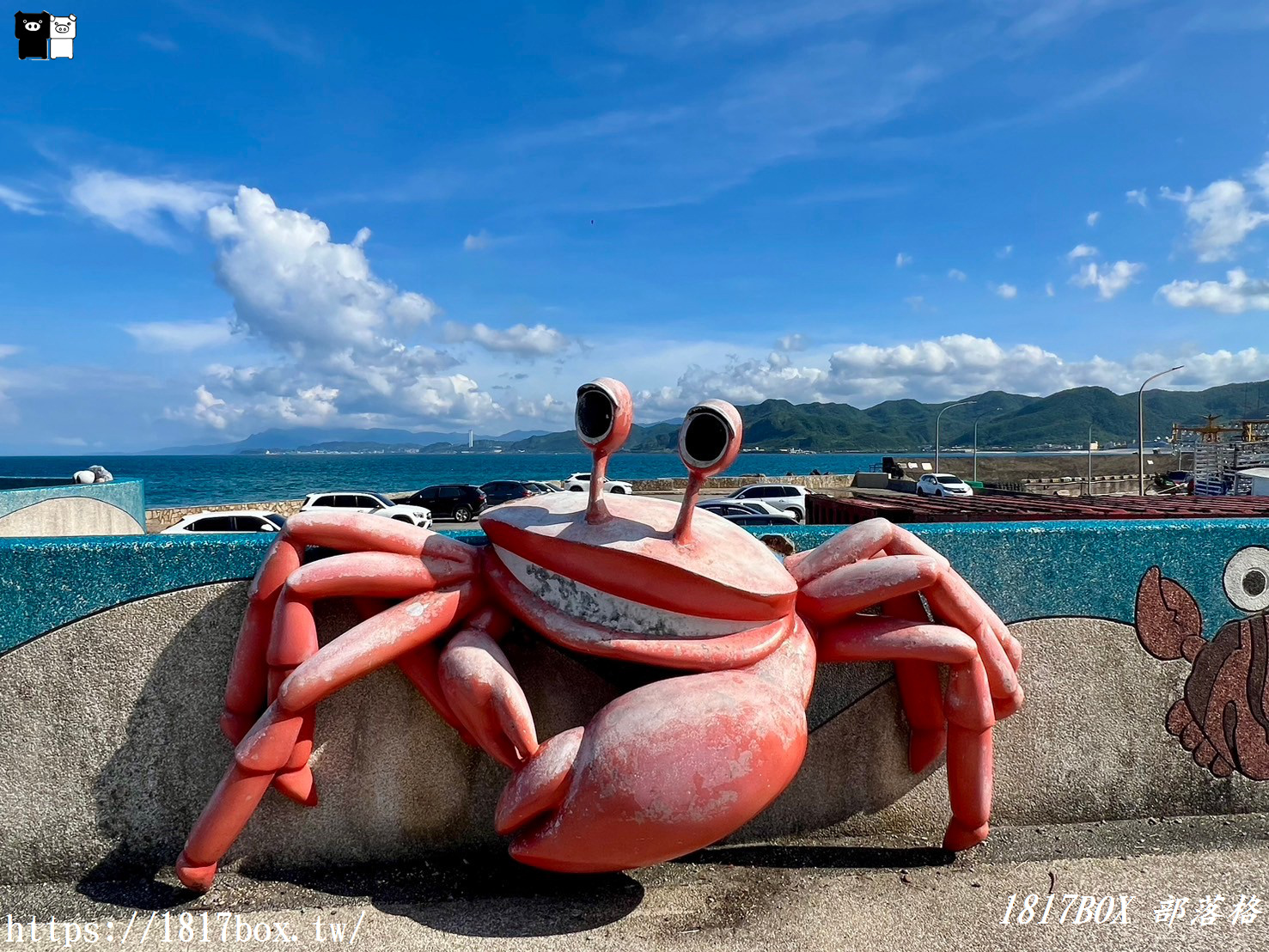 【新北。萬里】龜吼漁港。龜吼漁夫市集。龜吼螃蟹主題公園