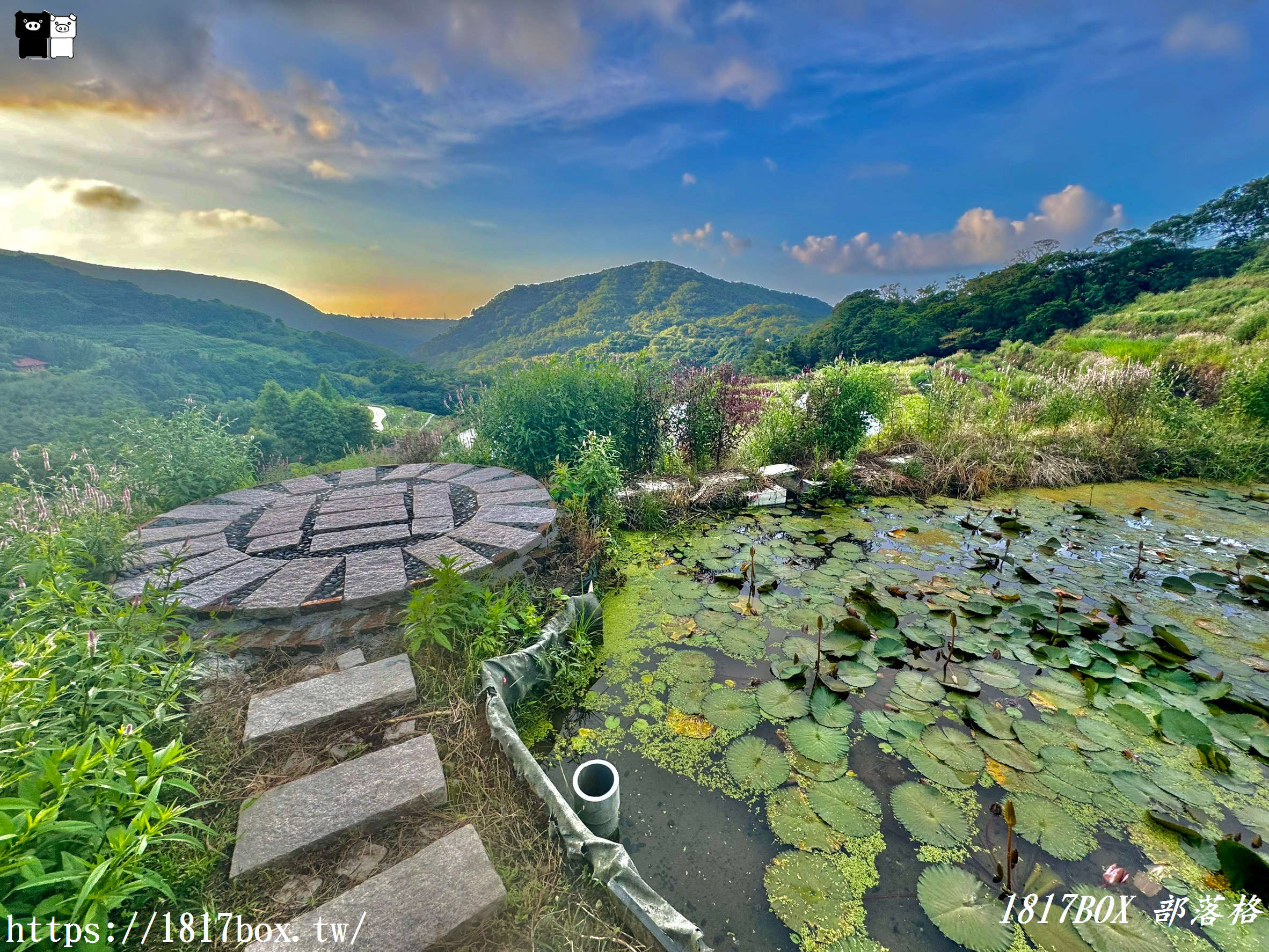 【新北。石門】百年梯田-石門嵩山。石頭屋 (許家石頭厝)。全臺唯一用陽明山火山岩砌成的百年石砌梯田