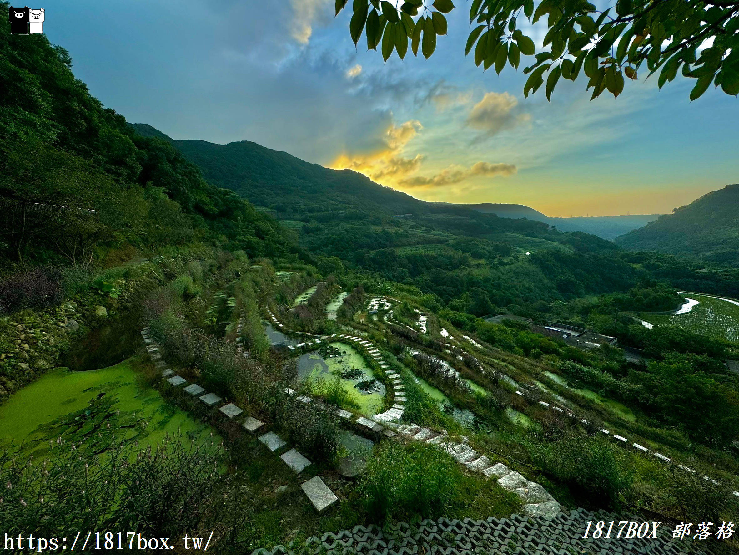 【新北。石門】百年梯田-石門嵩山。石頭屋 (許家石頭厝)。全臺唯一用陽明山火山岩砌成的百年石砌梯田