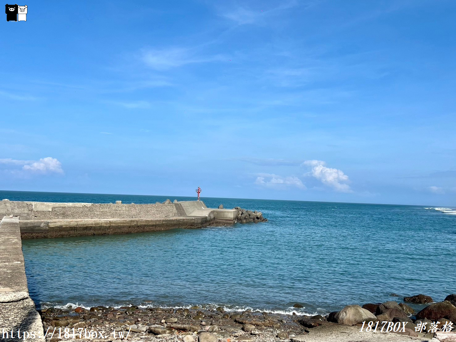 【新北。石門】草里漁港。賞北海岸無敵海景。釣客們的釣魚休閒好所在