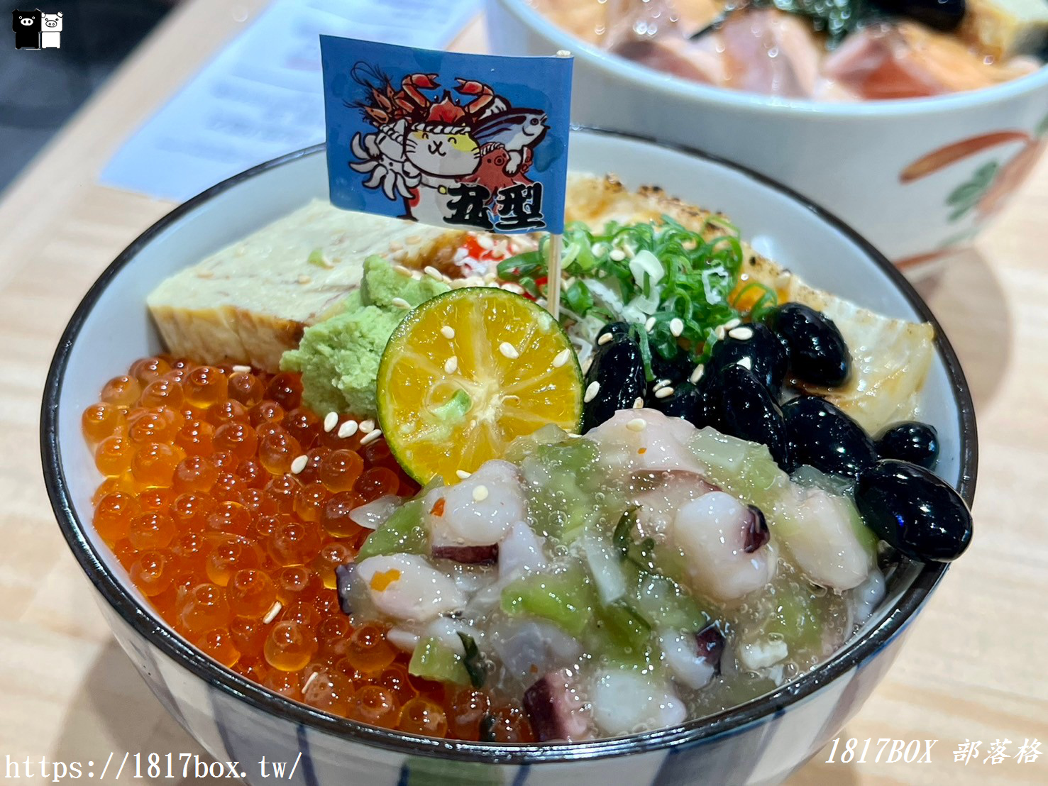 【台中。西屯】五型の丼飯。一艘木船載滿五種海鮮小丼飯。平價日式料理