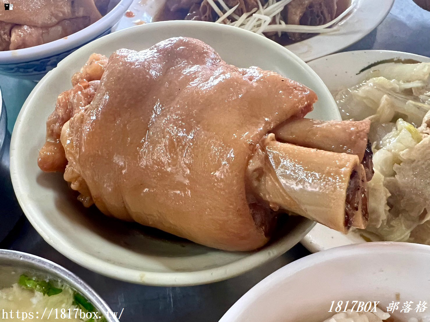 【彰化。和美】羅子宮豬腳飯。在地老饕推薦。隱藏版小吃