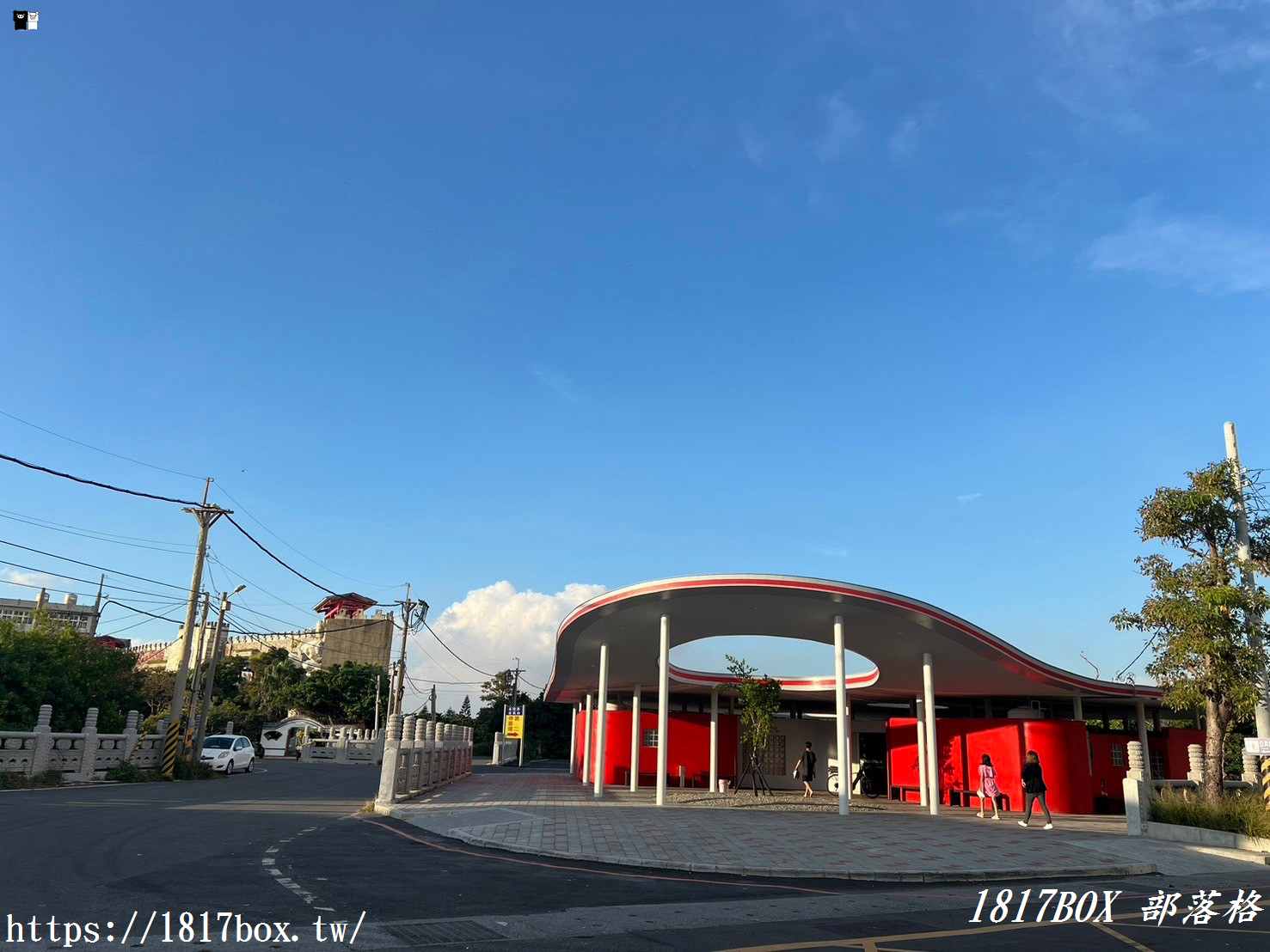 【雲林。台西】五條港休息站。鳳凰廁所。雲林台61幸福公路