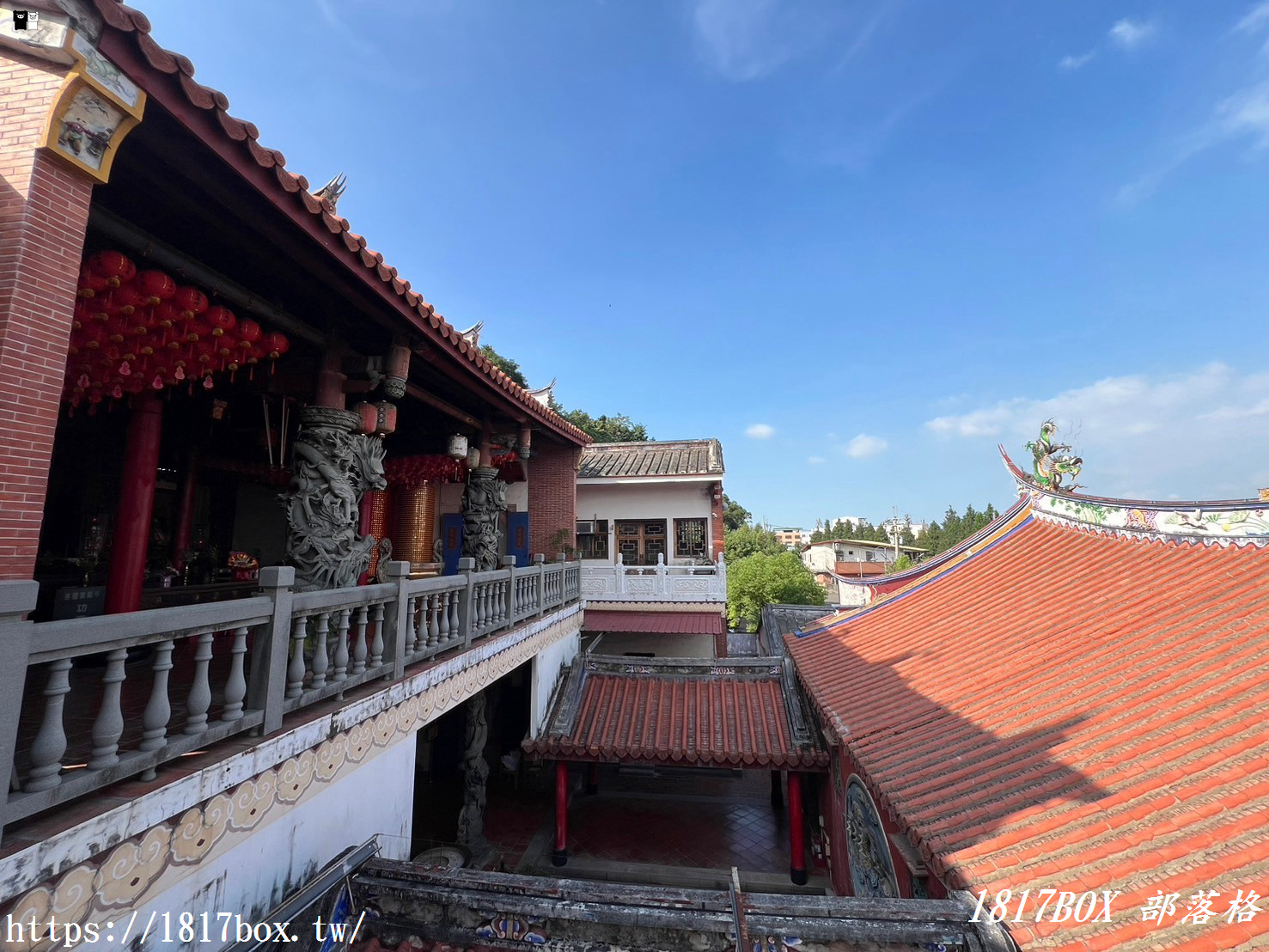 【彰化。芬園】芬園寶藏寺。三殿雙護龍的寺廟建築。縣定三級古蹟