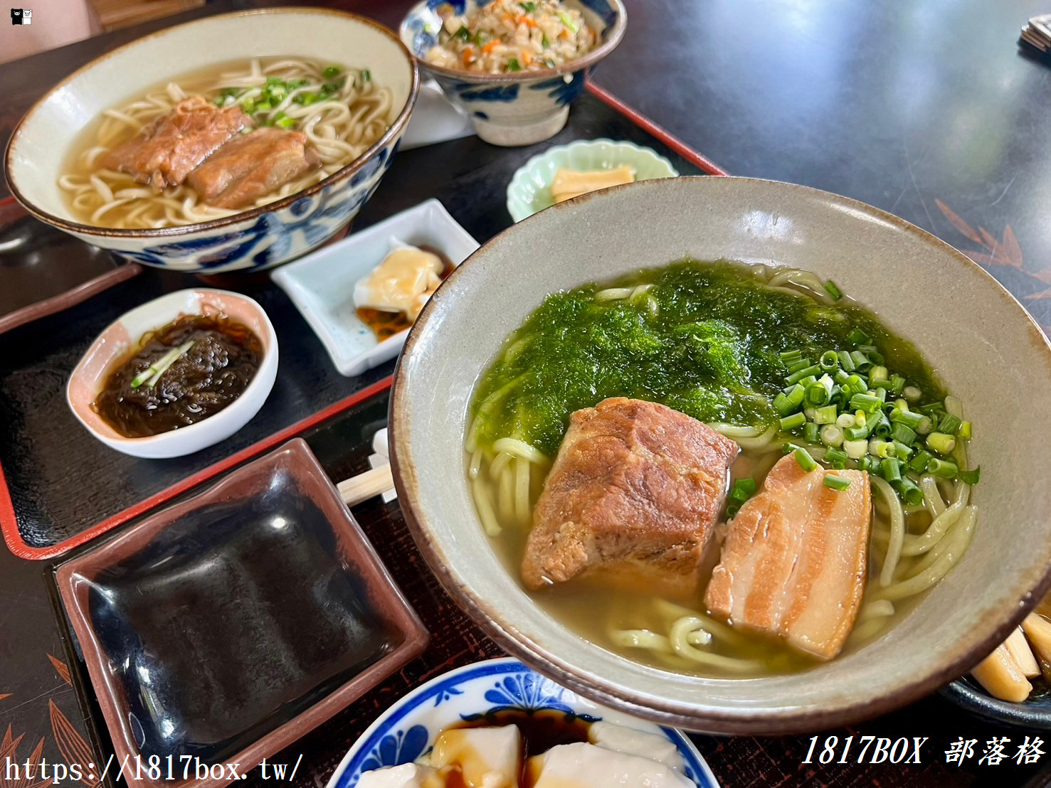 【沖繩美食】沖縄そばと茶処 屋宜家 やぎや。沖繩傳統料理。Okinawa Soba & Cafe Yagiya