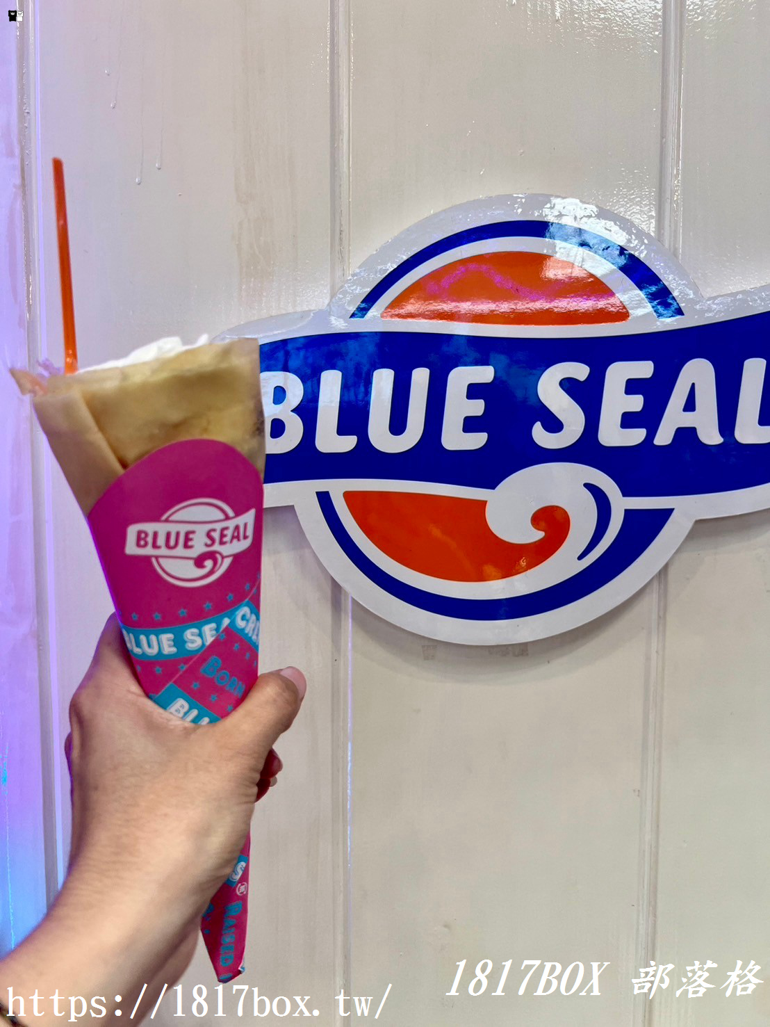 【沖繩美食】Blue Seal 國際通店。必吃超人氣冰淇淋軟式可麗餅