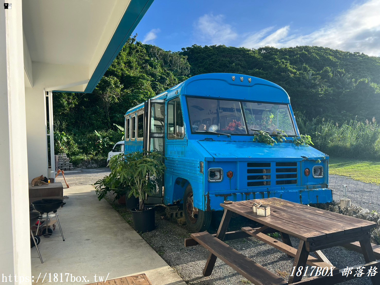 【沖繩美食】Cafe Fukurubi。古宇利島咖啡館。漂亮的沖繩海景一覽無遺