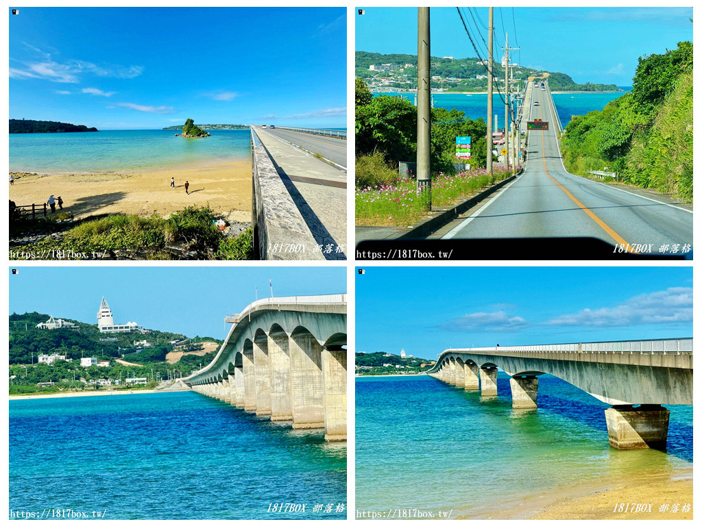 【沖繩景點】古宇利大橋。古宇利海灘。欣賞夢幻海景。感受沖繩悠閒慢活的海島風情 @1817BOX部落格