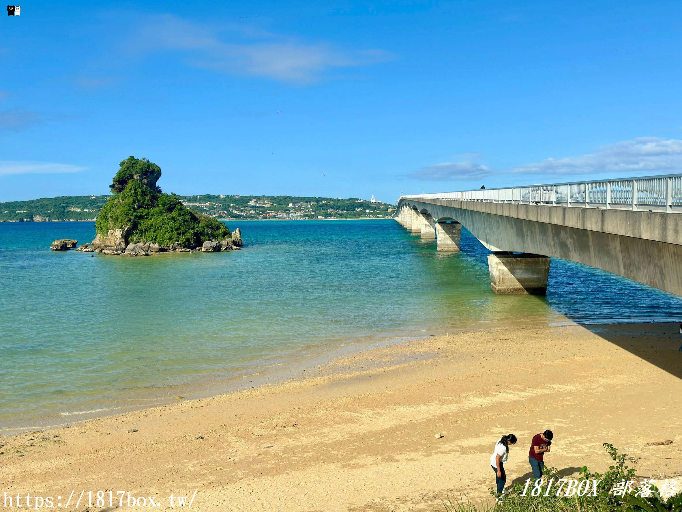 【沖繩景點】古宇利大橋。古宇利海灘。欣賞夢幻海景。感受沖繩悠閒慢活的海島風情