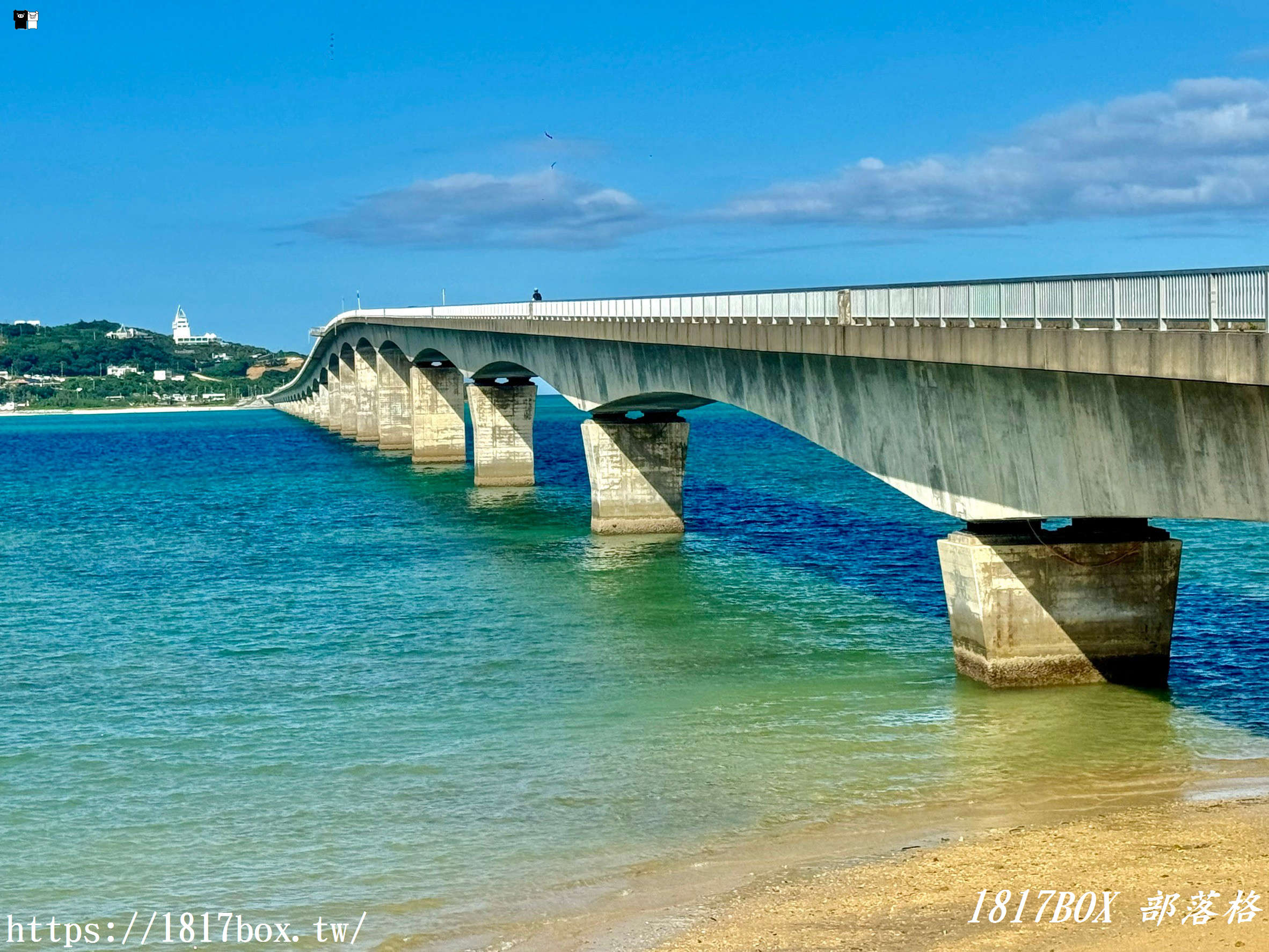 【沖繩景點】古宇利大橋。古宇利海灘。欣賞夢幻海景。感受沖繩悠閒慢活的海島風情