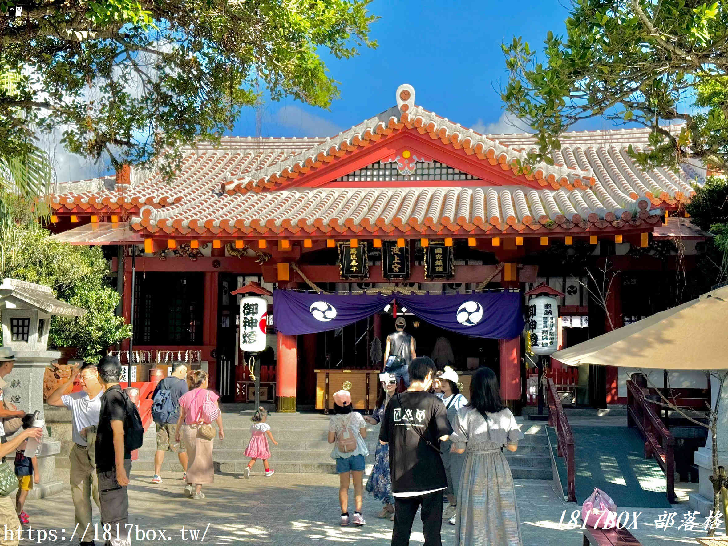 【沖繩景點】波上宮。懸崖上的神社。絕美海灘、鳥居、神社一次擁有