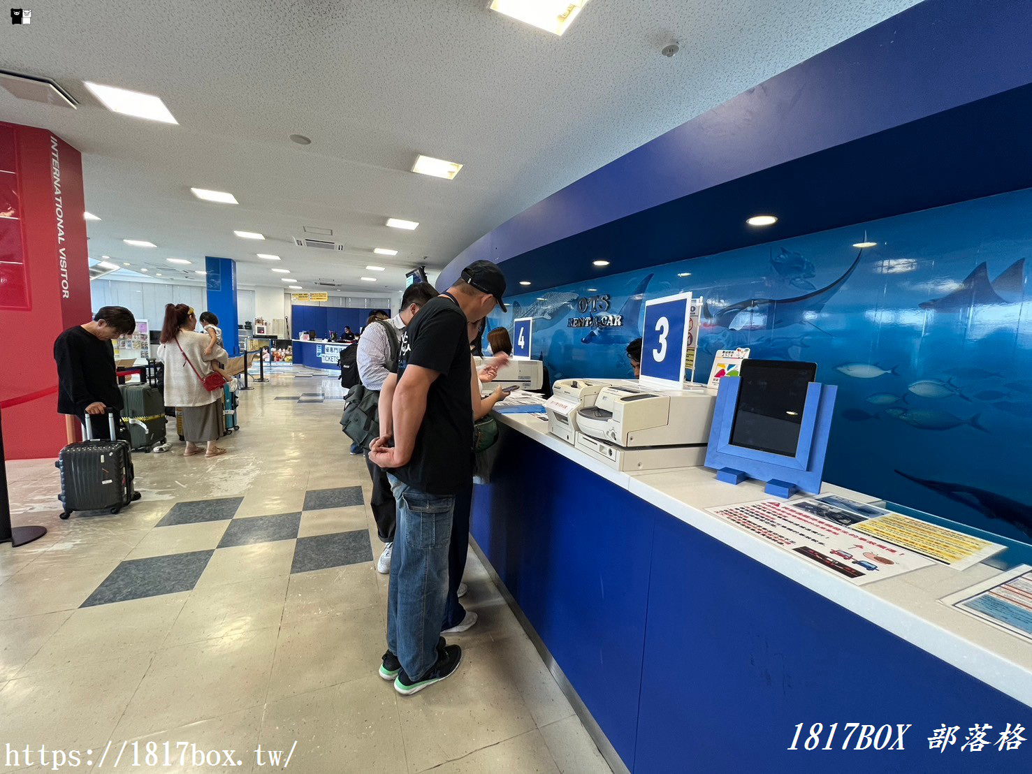 【沖繩自駕】OTS臨空豐崎營業所（那霸機場）。OTS沖繩租車教學