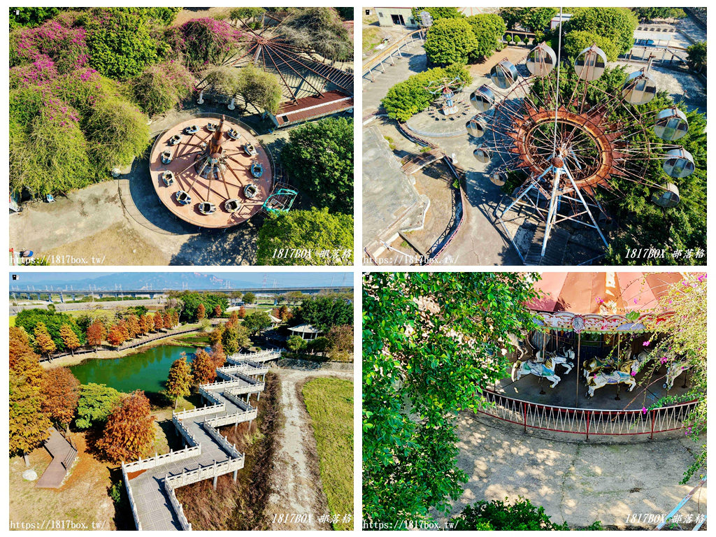 【台中。外埔】石頭公園生態休閒農場。廢墟風熱門打卡景點。電影拍攝景點。空拍攝影分享