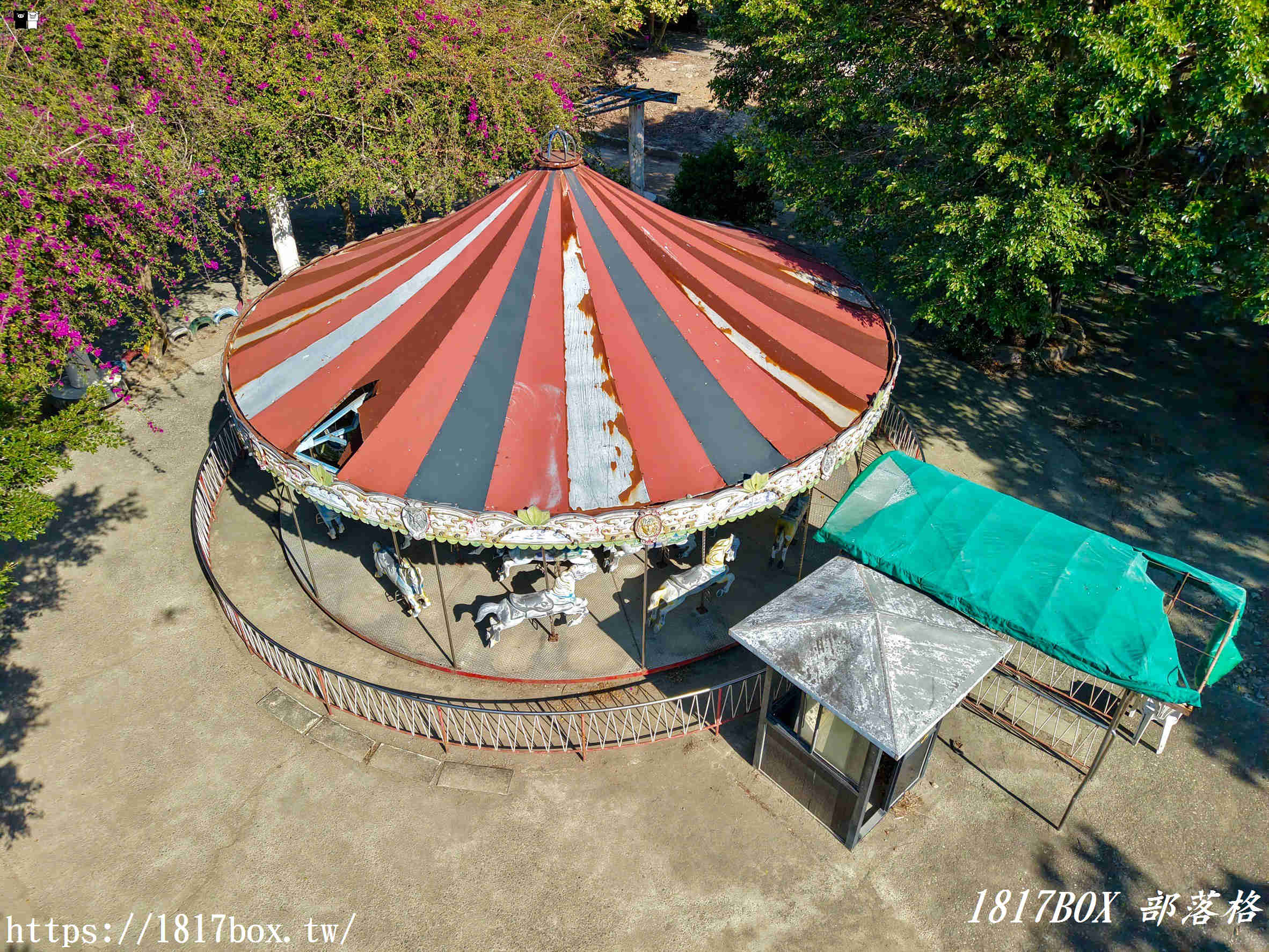 【台中。外埔】石頭公園生態休閒農場。廢墟風熱門打卡景點。電影拍攝景點。空拍攝影分享