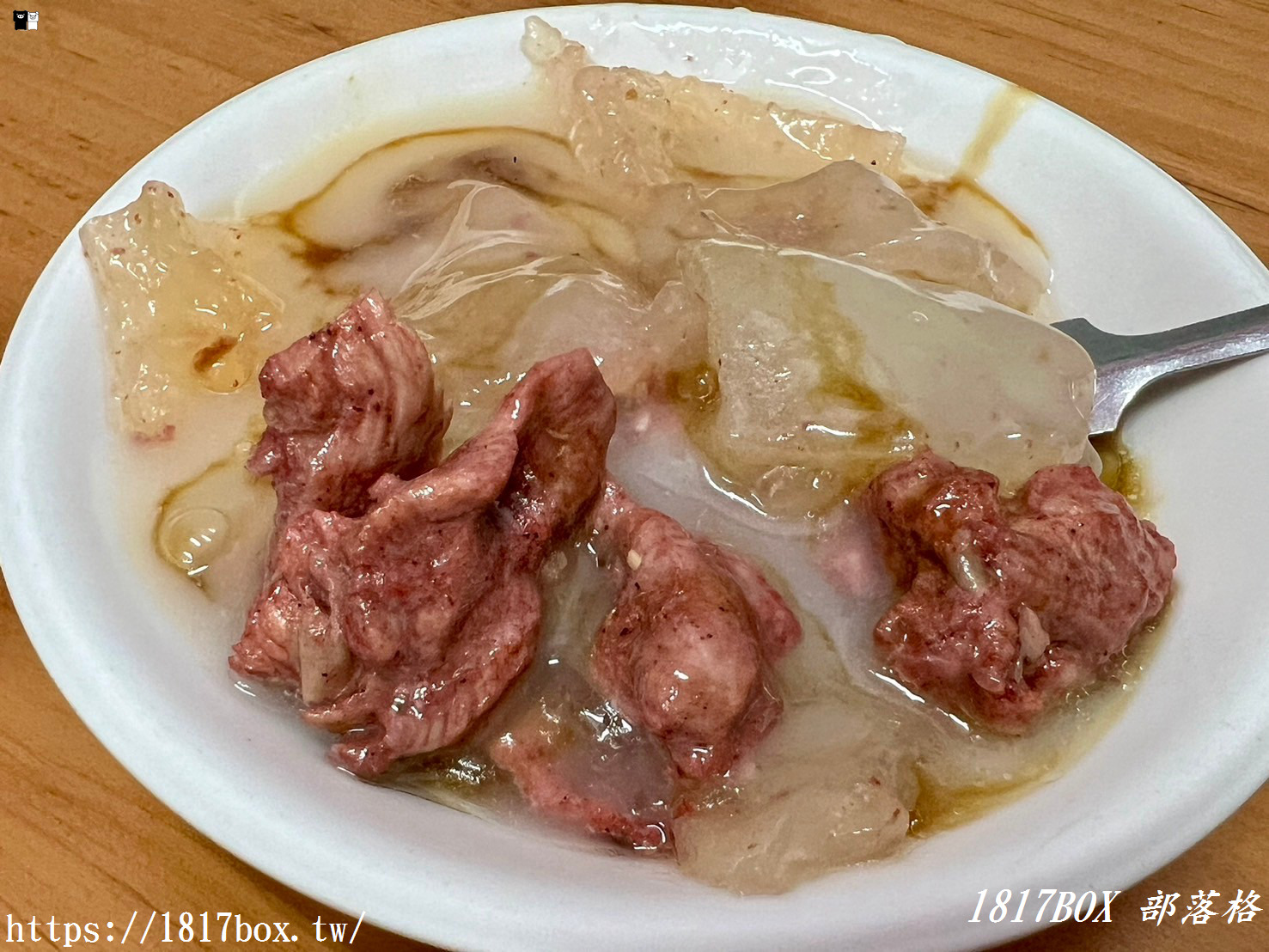 【台中。后里】正后里墩仔腳肉丸（肉丸伯）。三代70年老店。后里墩仔腳市場小吃