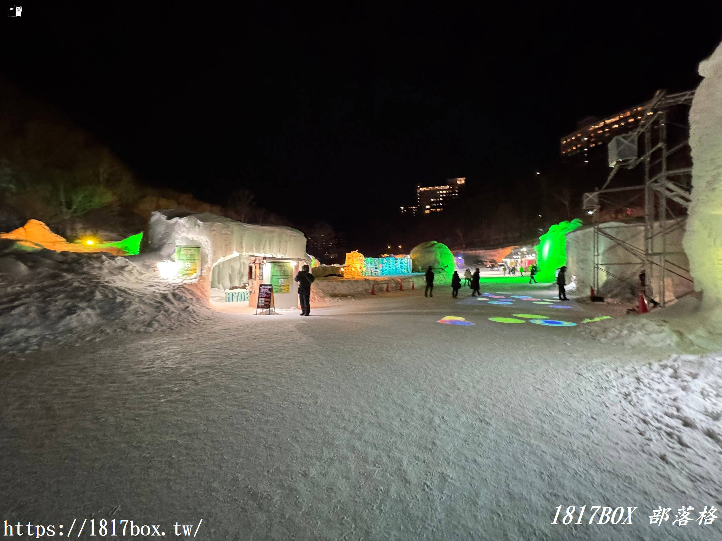 【北海道景點】層雲峽溫泉冰瀑祭。雪之北國的冰雕藝術。陶醉在七彩閃耀的冬季絕景之中