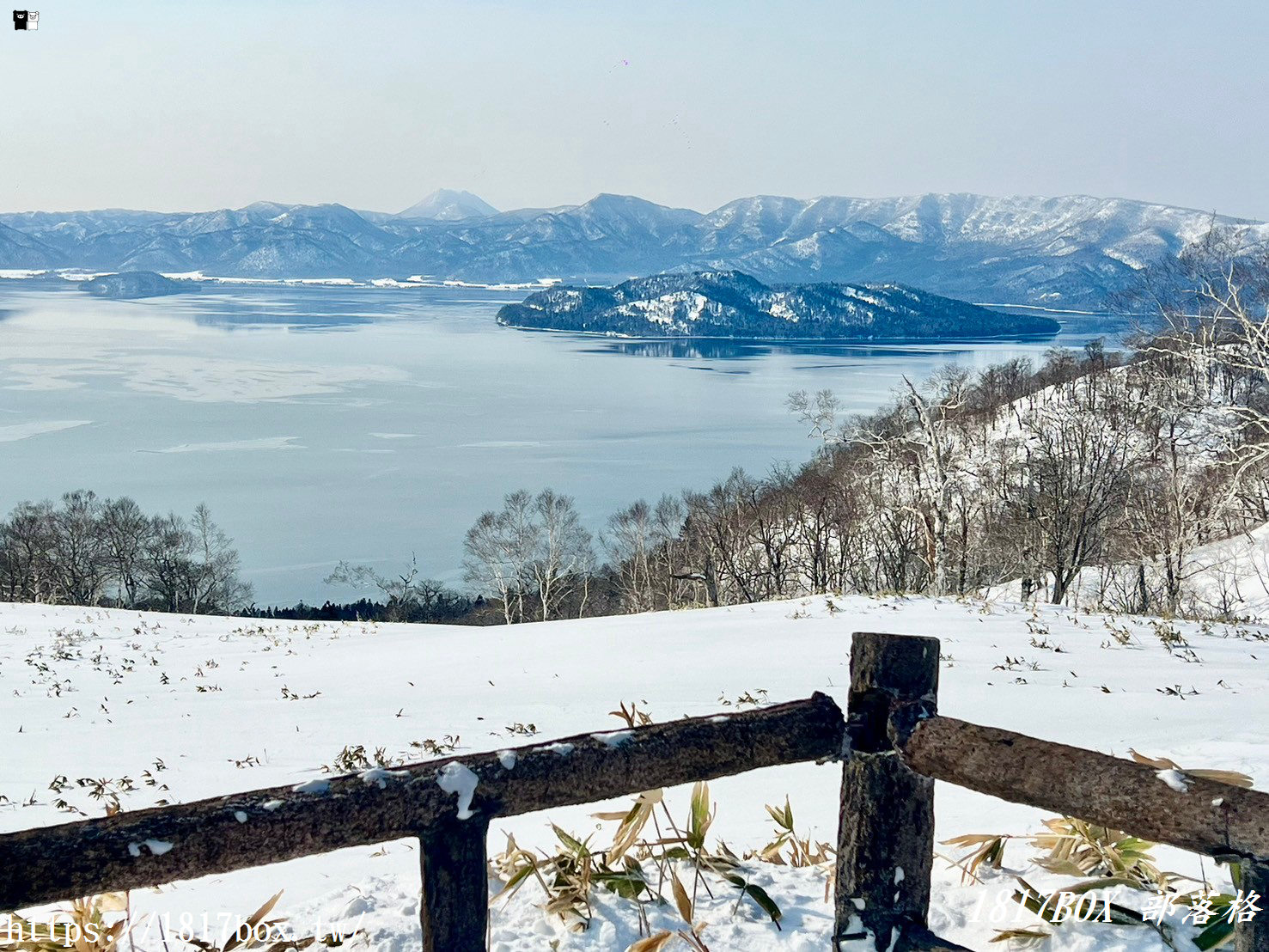 【北海道景點】藻琴峠 。藻琴山 展望駐車公園。眺望屈斜路湖