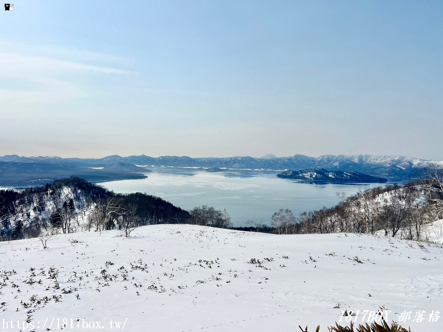 【北海道景點】藻琴峠 。藻琴山 展望駐車公園。眺望屈斜路湖