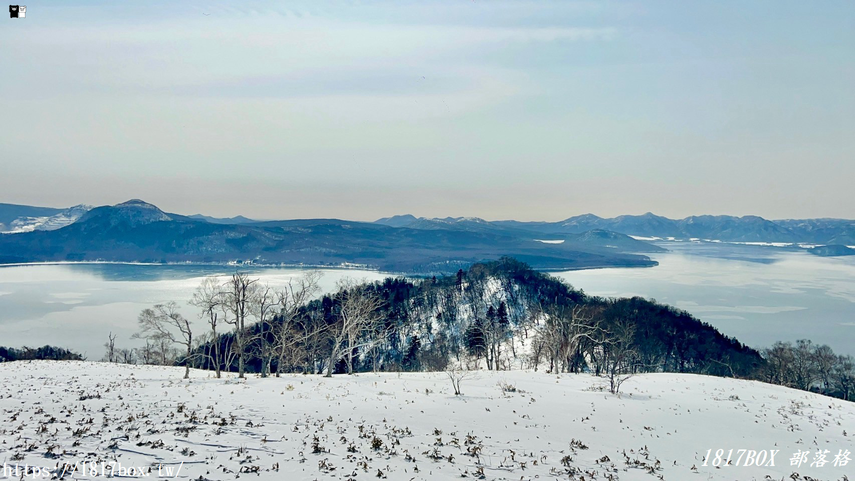 【北海道景點】藻琴峠 。藻琴山 展望駐車公園。眺望屈斜路湖